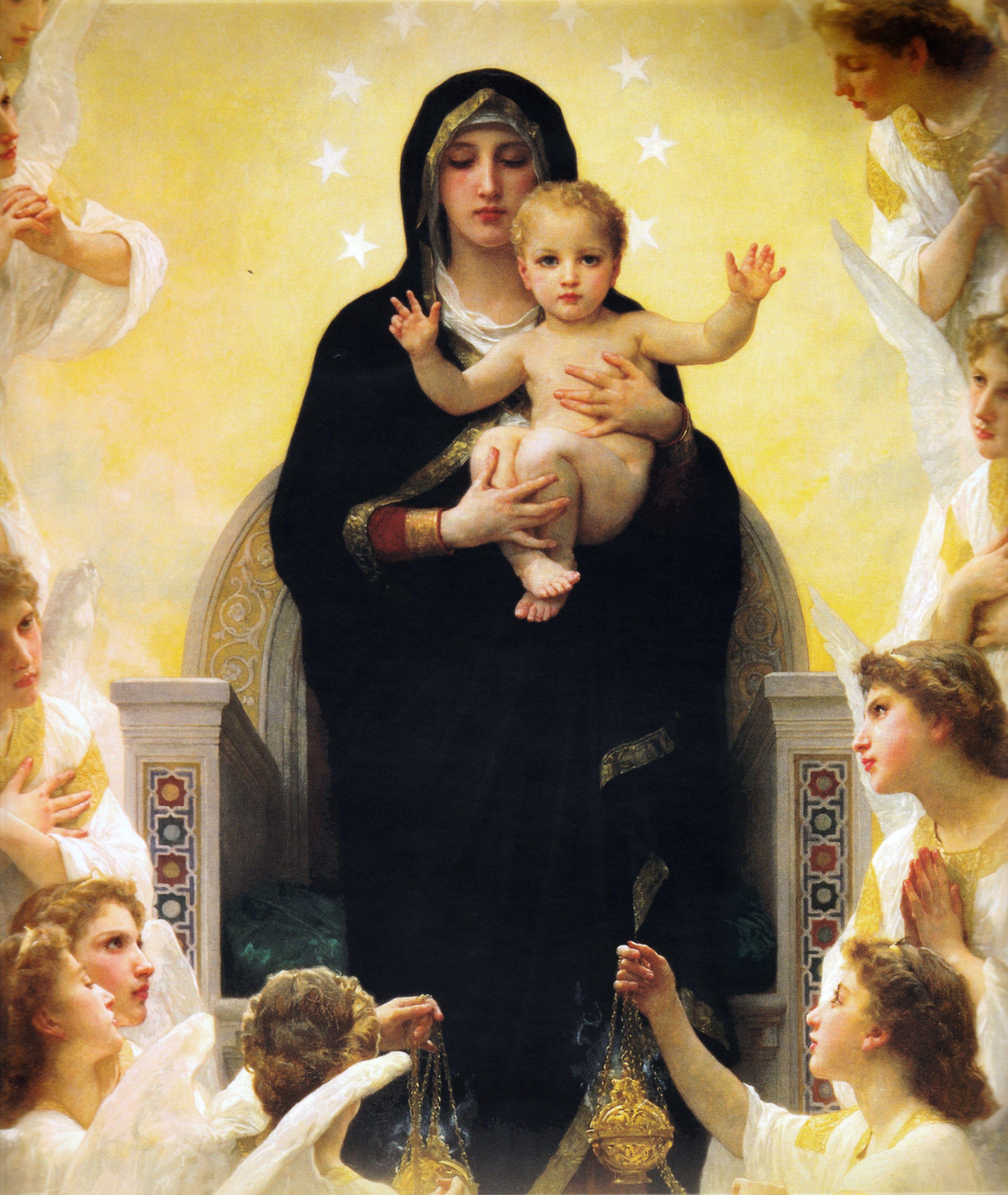 3402x4034 June 2018 High Quality HD) Mother Mary With Baby Jesus