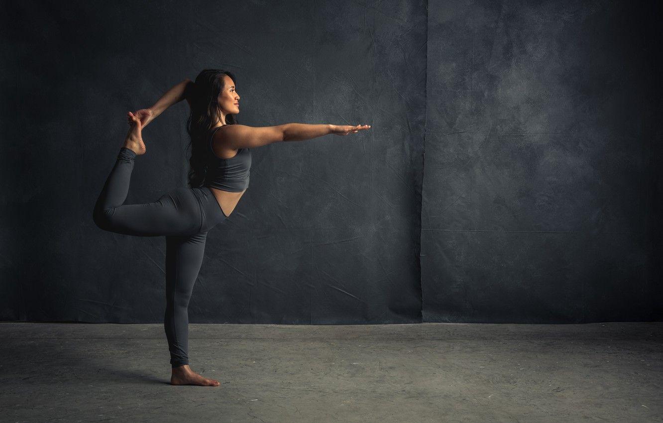 1332x850 Wallpaper girl, female, yoga image for desktop, section