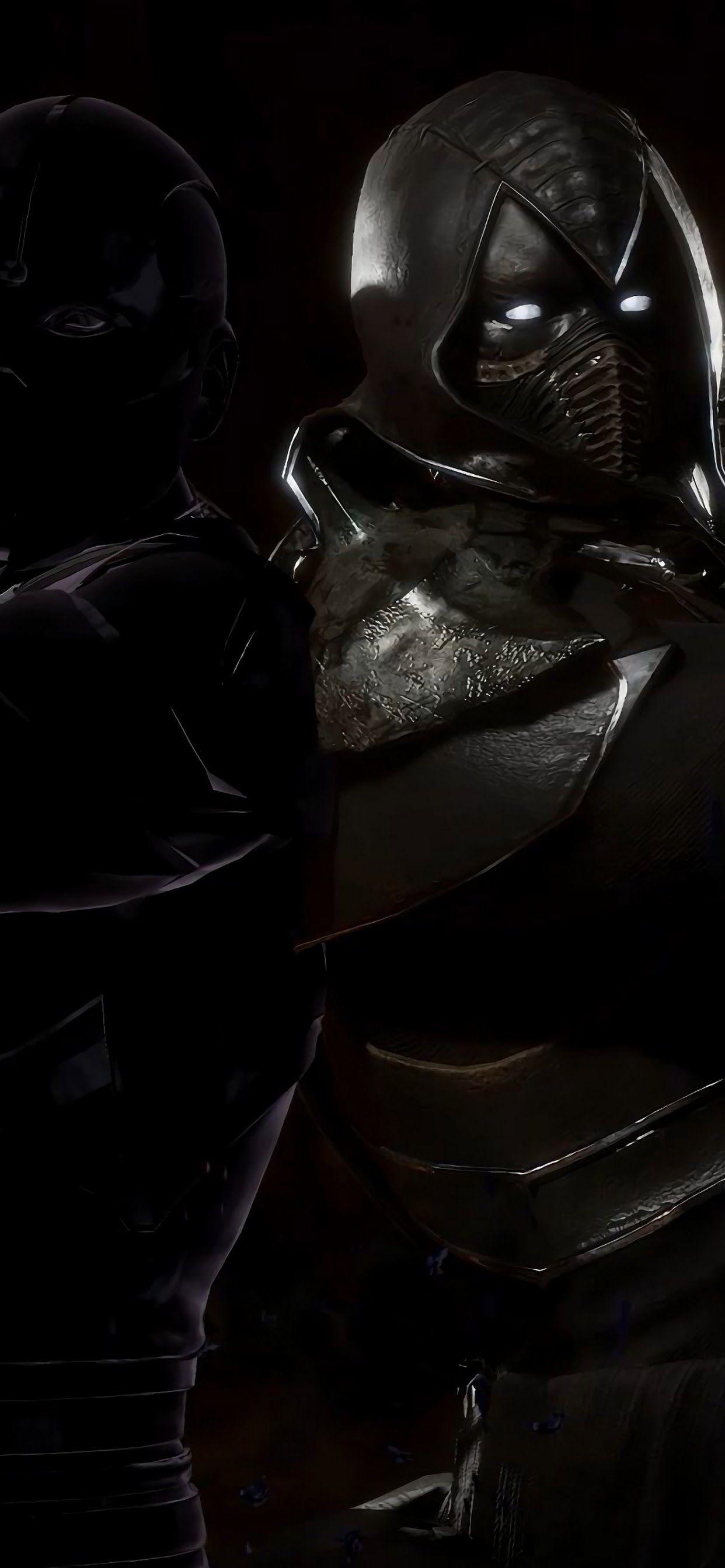 1242x2688 Noob Saibot Mortal Kombat 11 4K Wallpaper