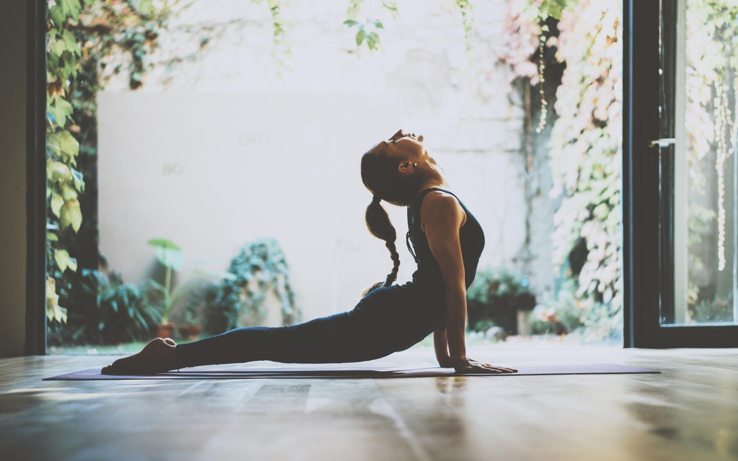 2560x1600 Wallpaper of Sport, Mood, Ponytail, Woman, Yoga background