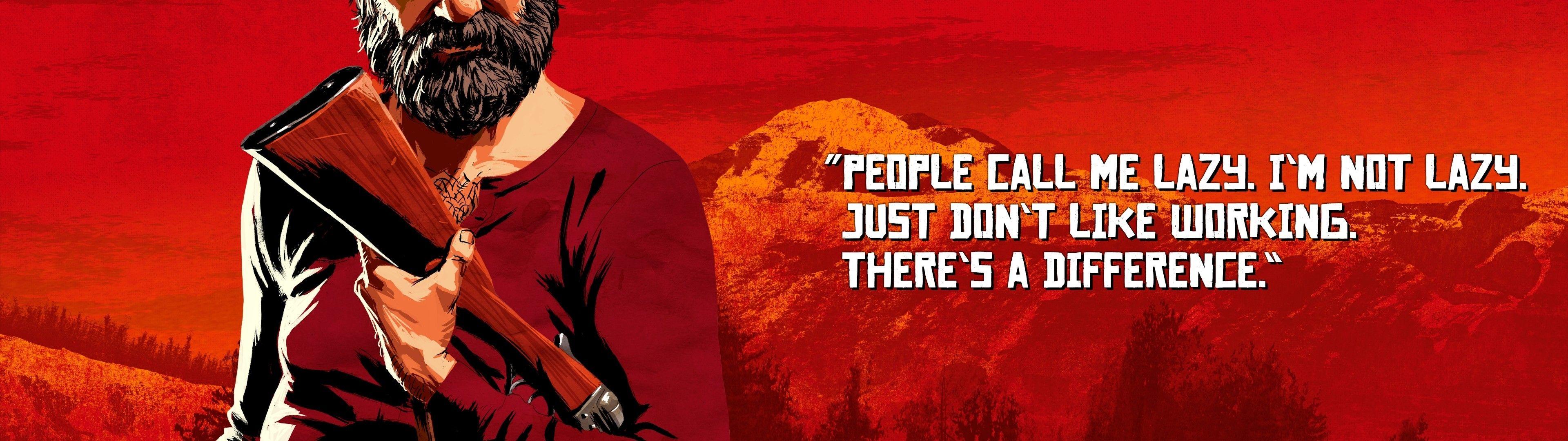 3840x1080 Download 3840x1080 Red Dead Redemption Uncle Wallpaper