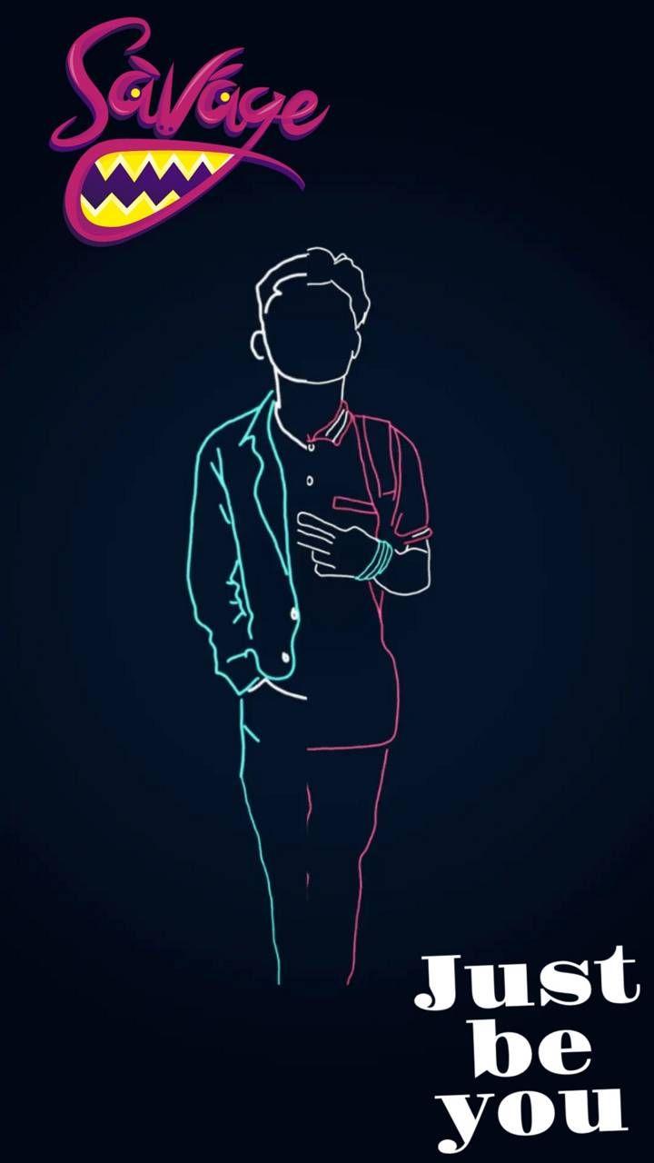 720x1280 Be yourself wallpaper