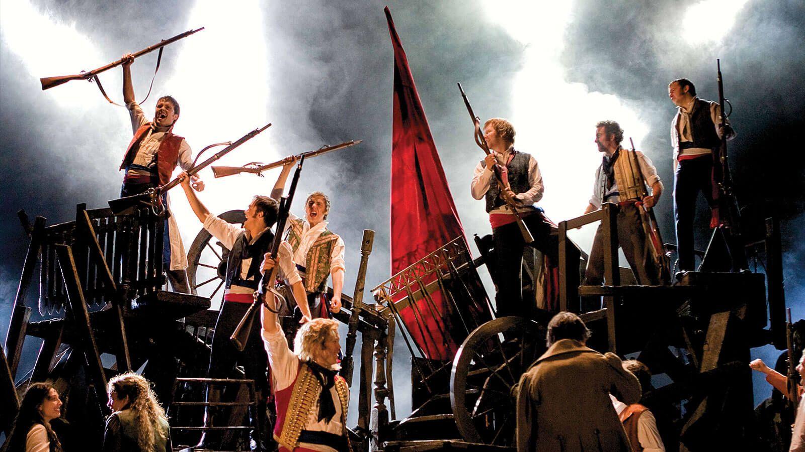 Les Miserables Movie Barricade