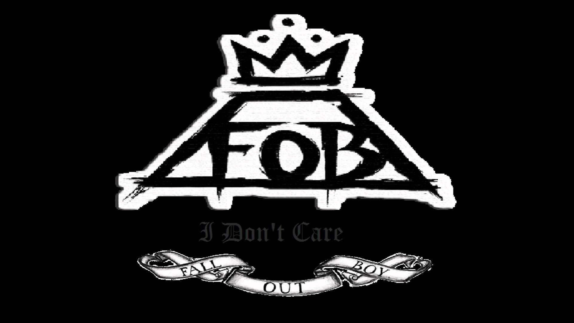 1920x1080 Fall Out Boy Logo Wallpaper