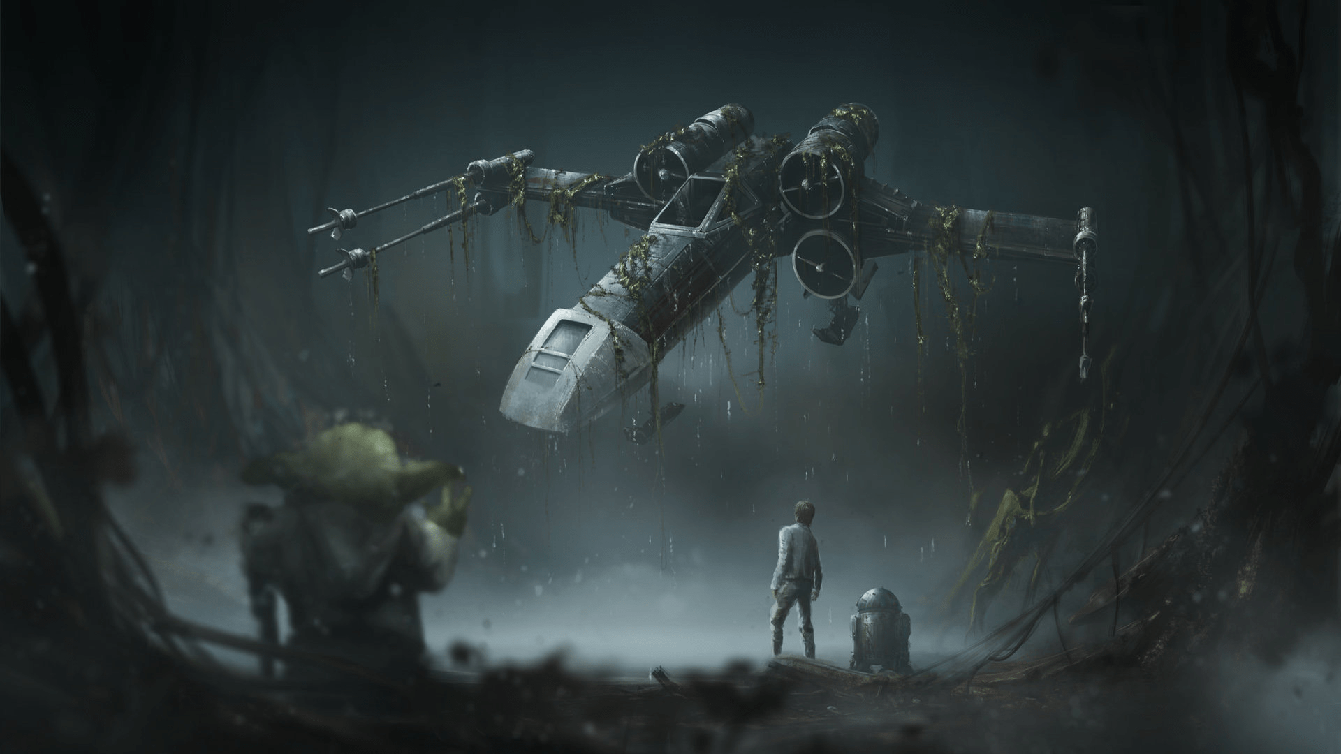 1920x1080 #Star Wars, #movies, #Yoda, wallpaper. General