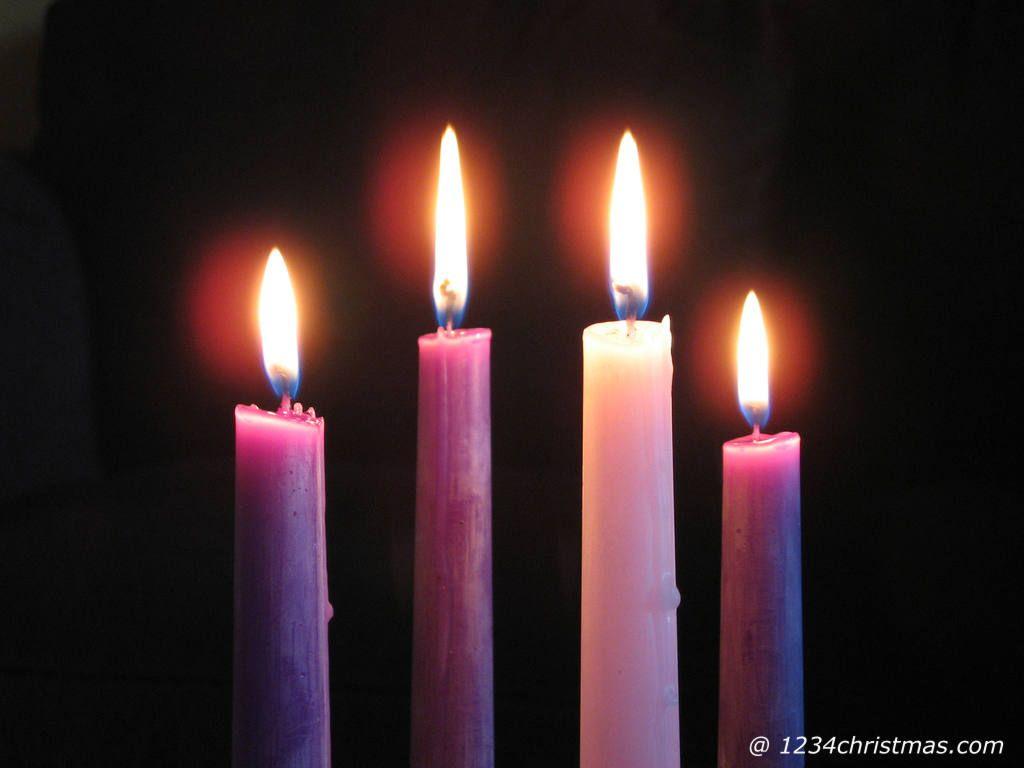 1024x768 Advent Candles Wallpaper. Advent candles, Candles, Advent