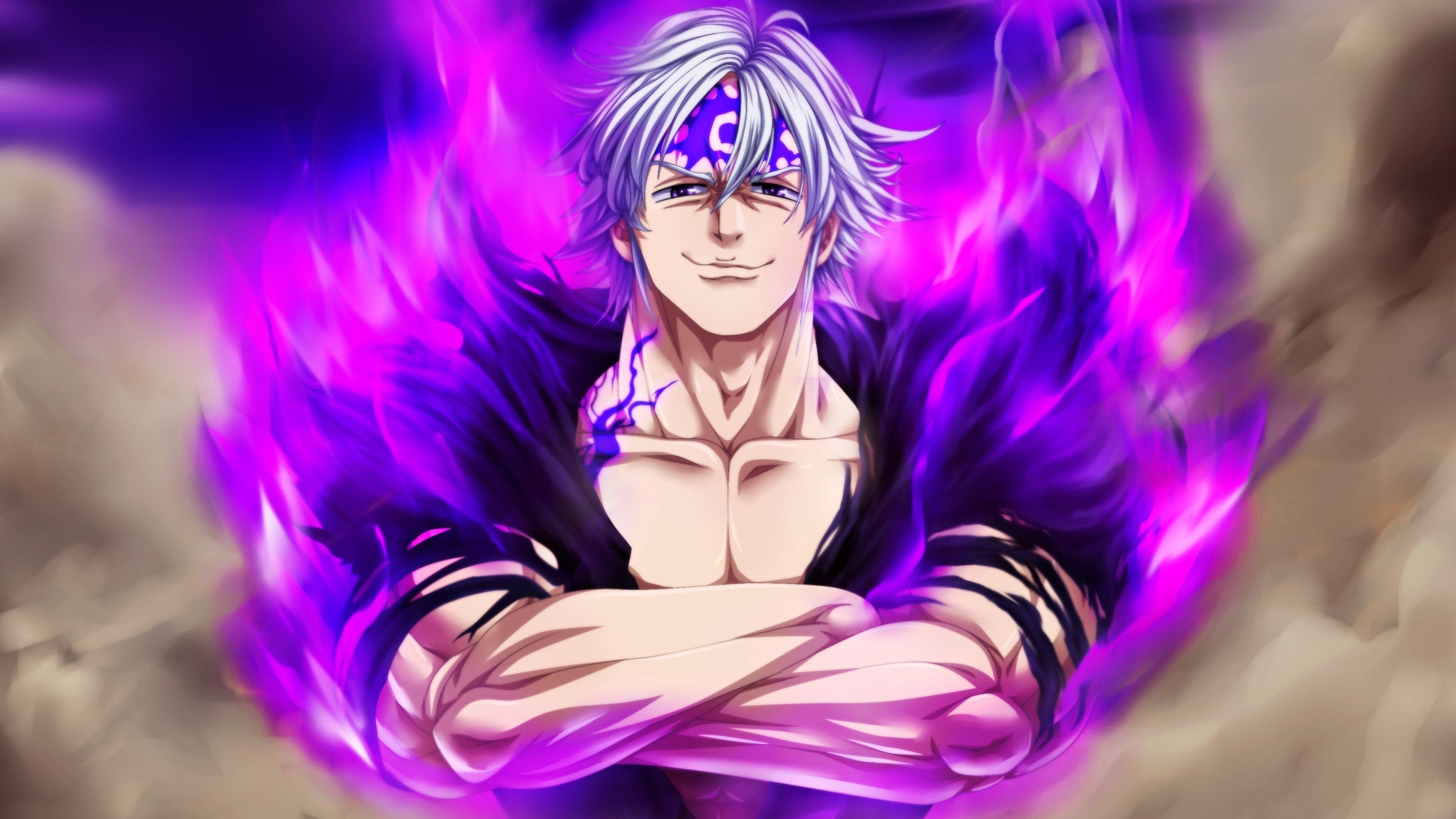 3840x2160 Estarossa Demon The Seven Deadly Sins Wallpaper, HD Anime 4K