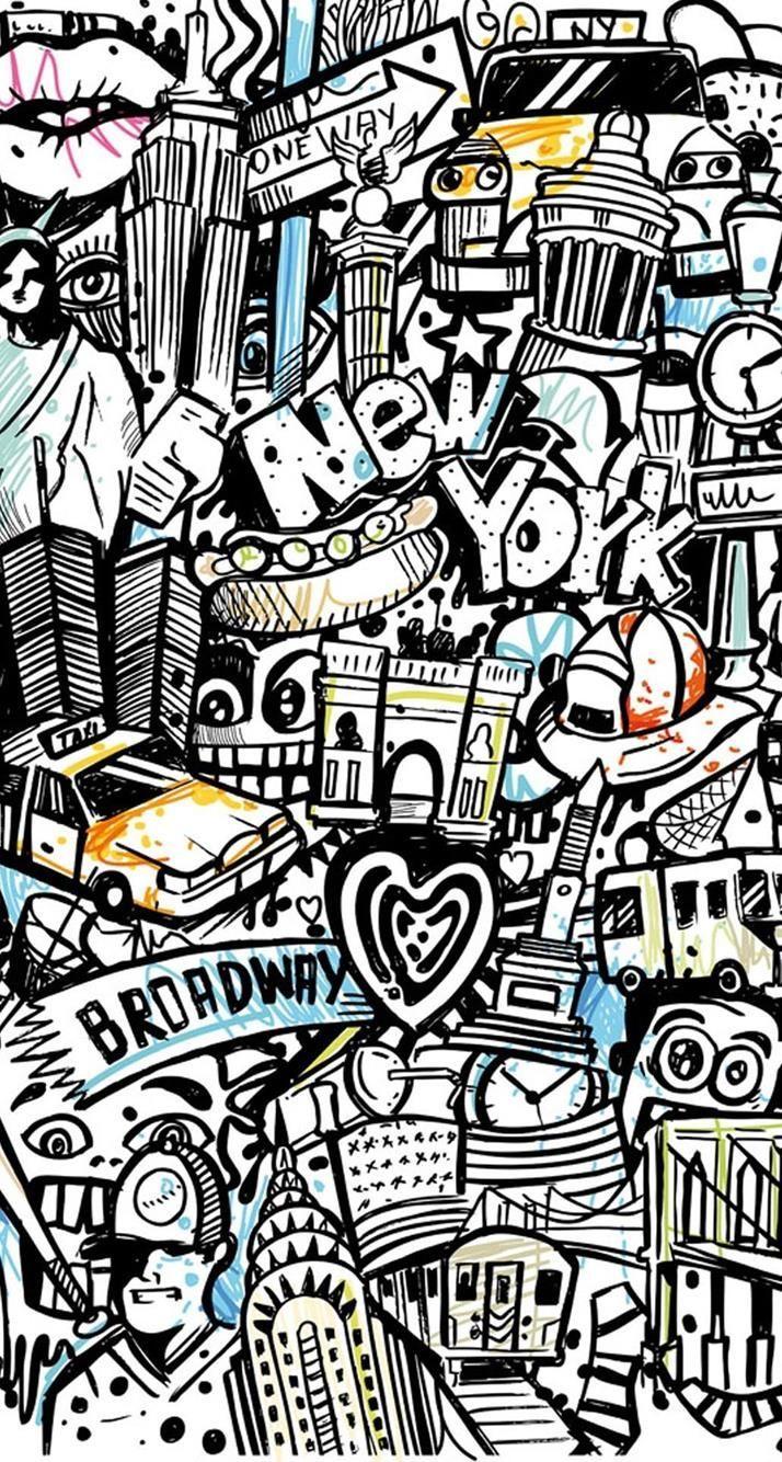 714x1334 Graffiti iPhone Wallpaper Art