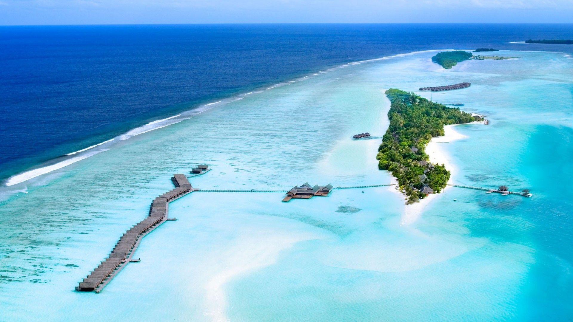 1920x1080 Maldive Islands Wallpaper