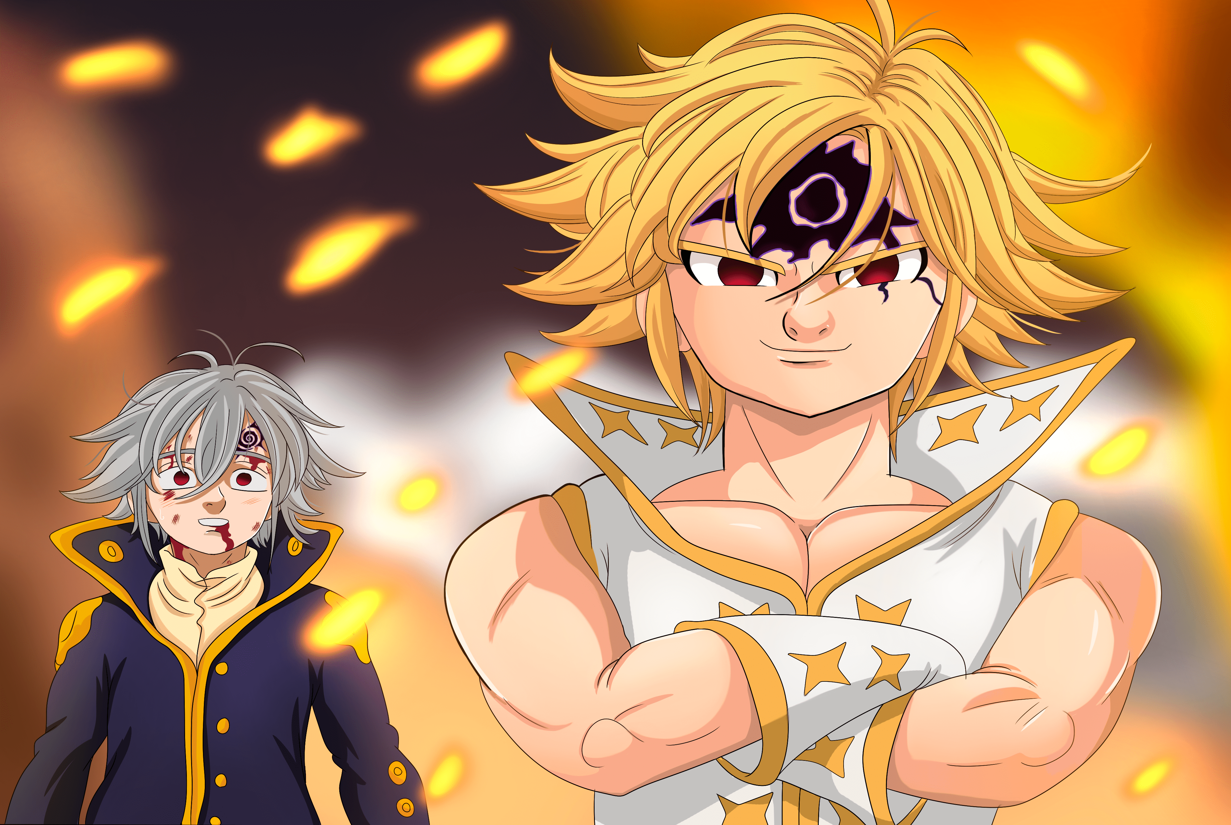 4064x2724 Estarossa (The Seven Deadly Sins) 4k Ultra HD Wallpaper