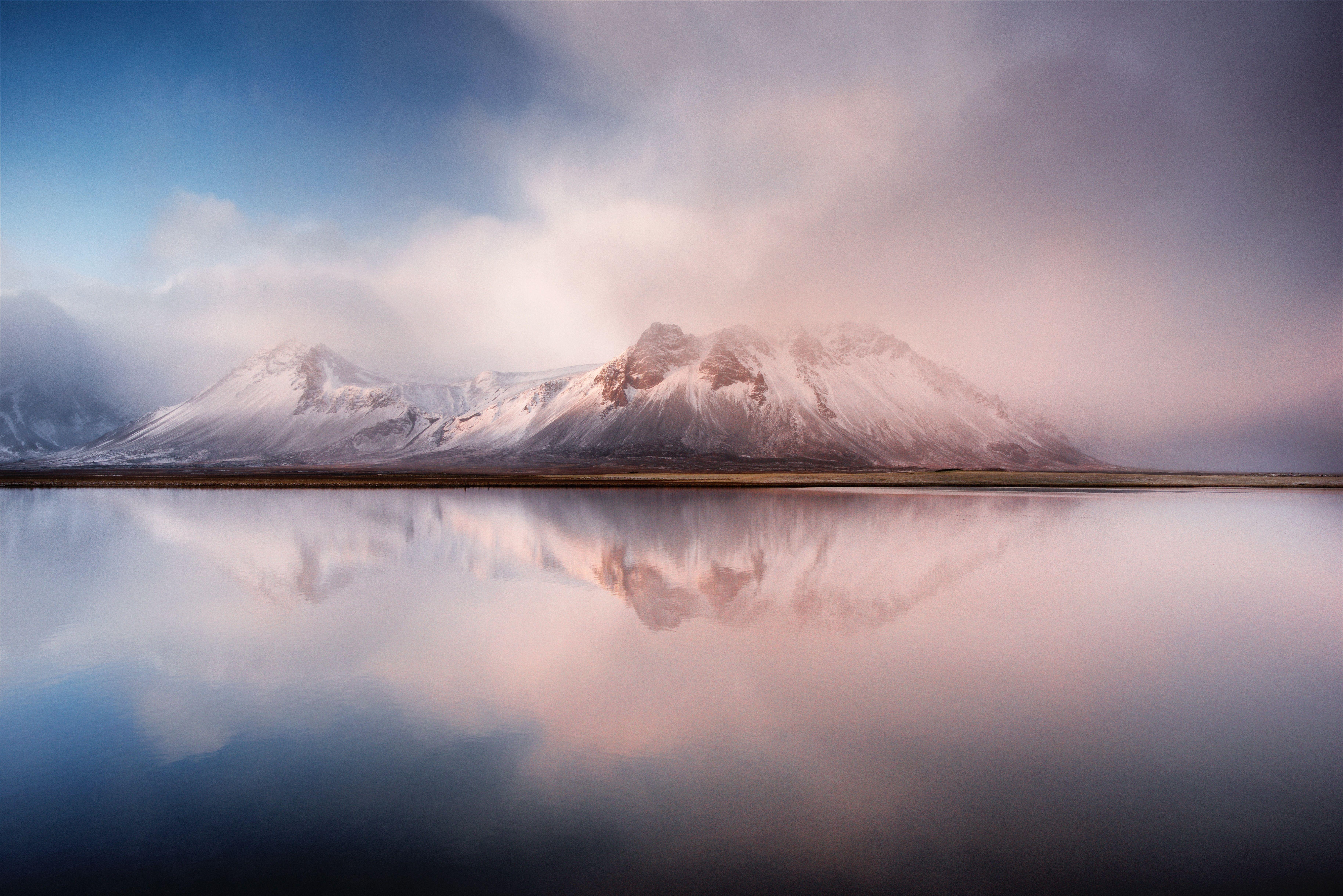 7312x4880 #lake, #mountains, #nature, #hd, k, k, k