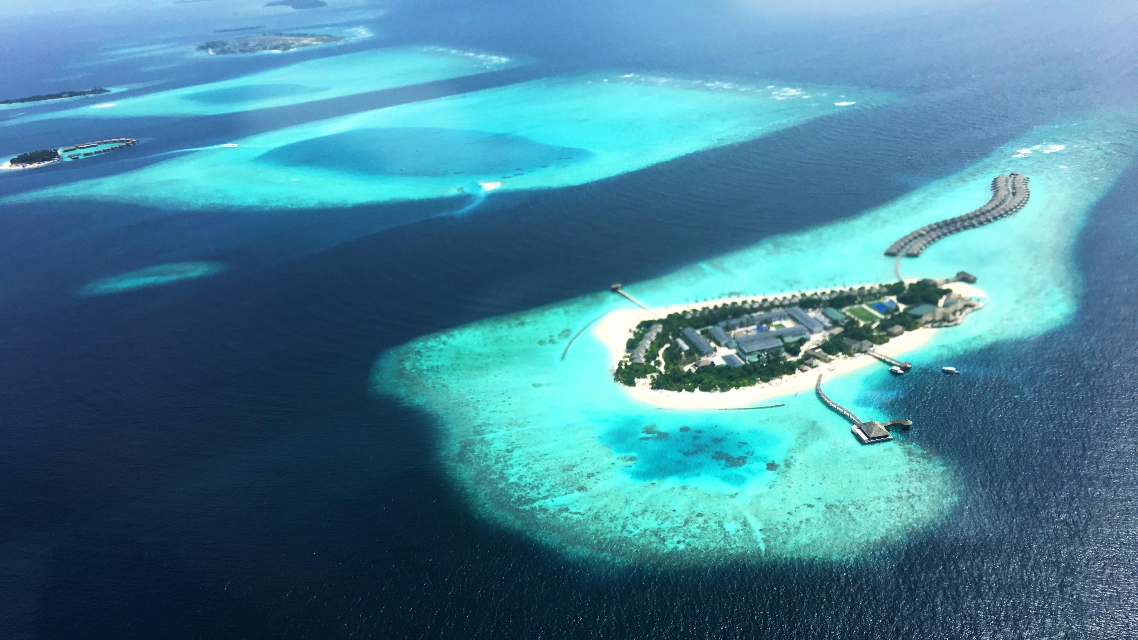 3840x2160 4k Ultrahd Wallpaper Icon Hurawalhi Island, Maldives