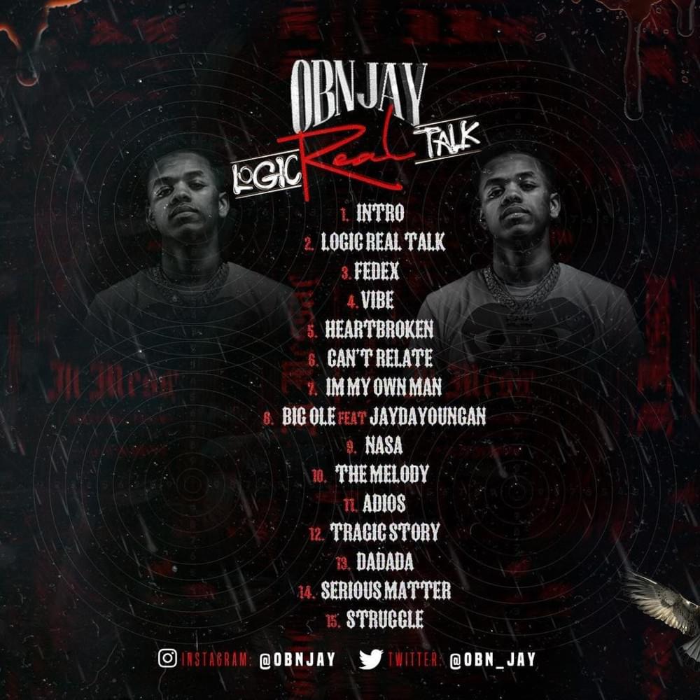 1000x1000 OBN Jay Real Talk Lyrics and Tracklist
