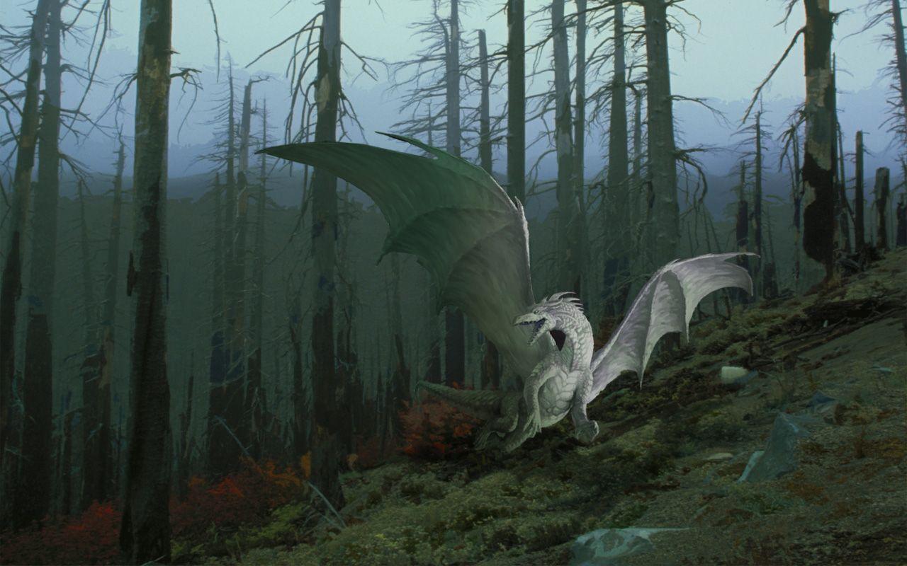 1280x800 Forest guardian Dragon by franzolka 2D Digital Art, Fantasy Art