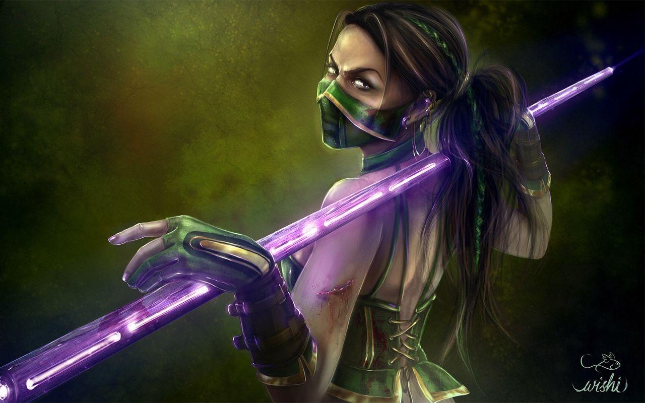 1280x800 Download wallpaper 1280x800 mortal kombat, jade, art