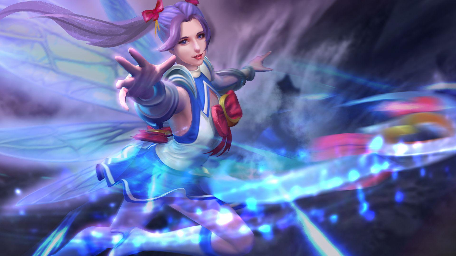 1920x1080 Moon Queen Sapphire. Wallpaper from Heroes of Newerth