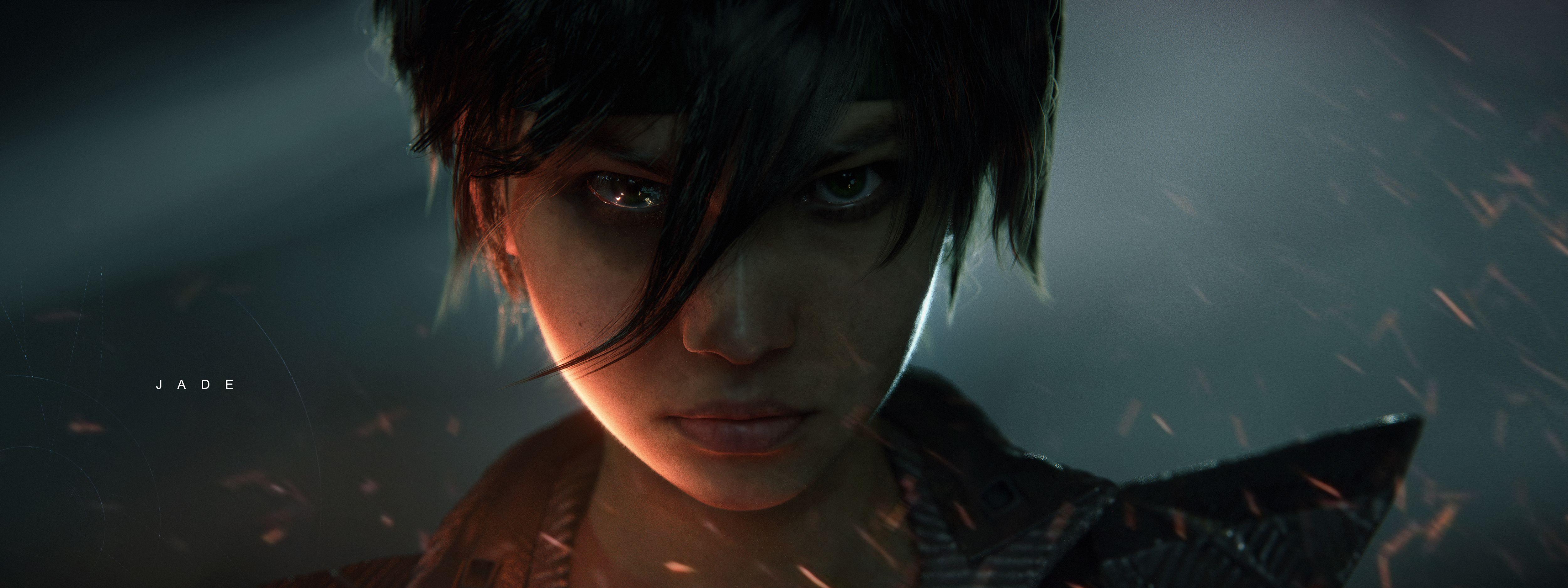 5000x1875 Wallpaper Jade, Beyond Good & Evil E3 4K, Games