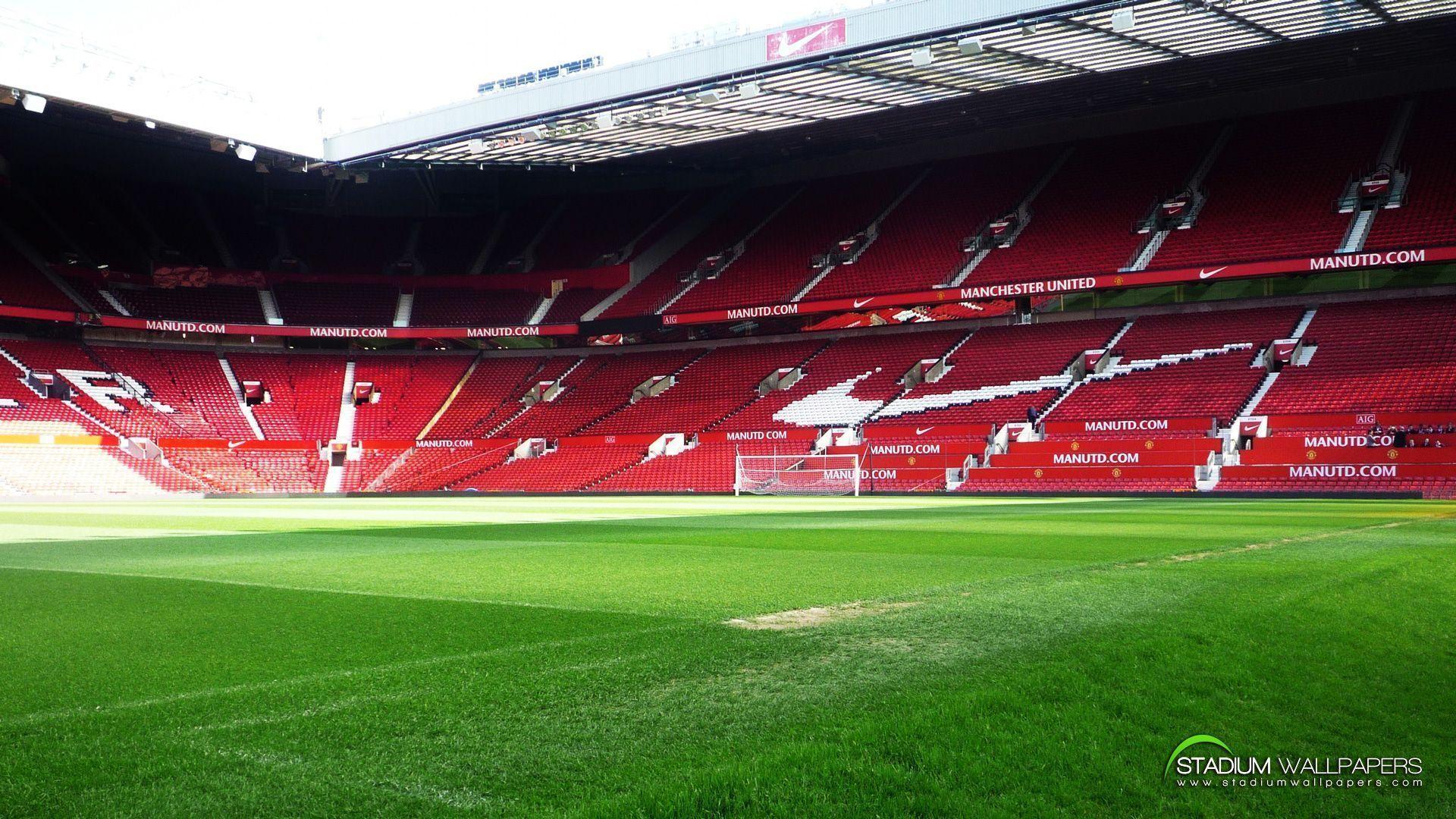 1920x1080 Manchester United Soccer Stadium Wallpaper