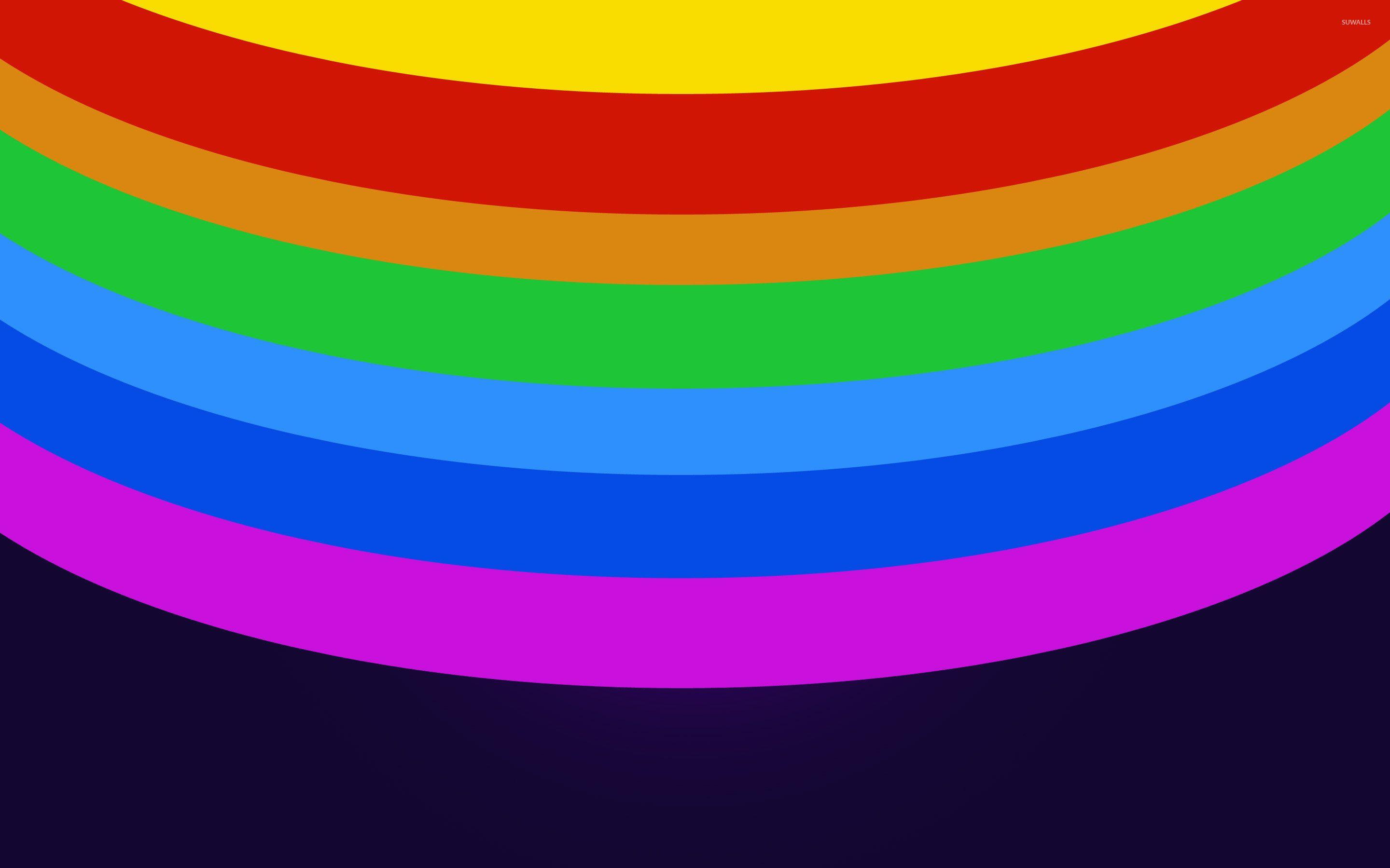 2880x1800 Rainbow Colored Wallpaper