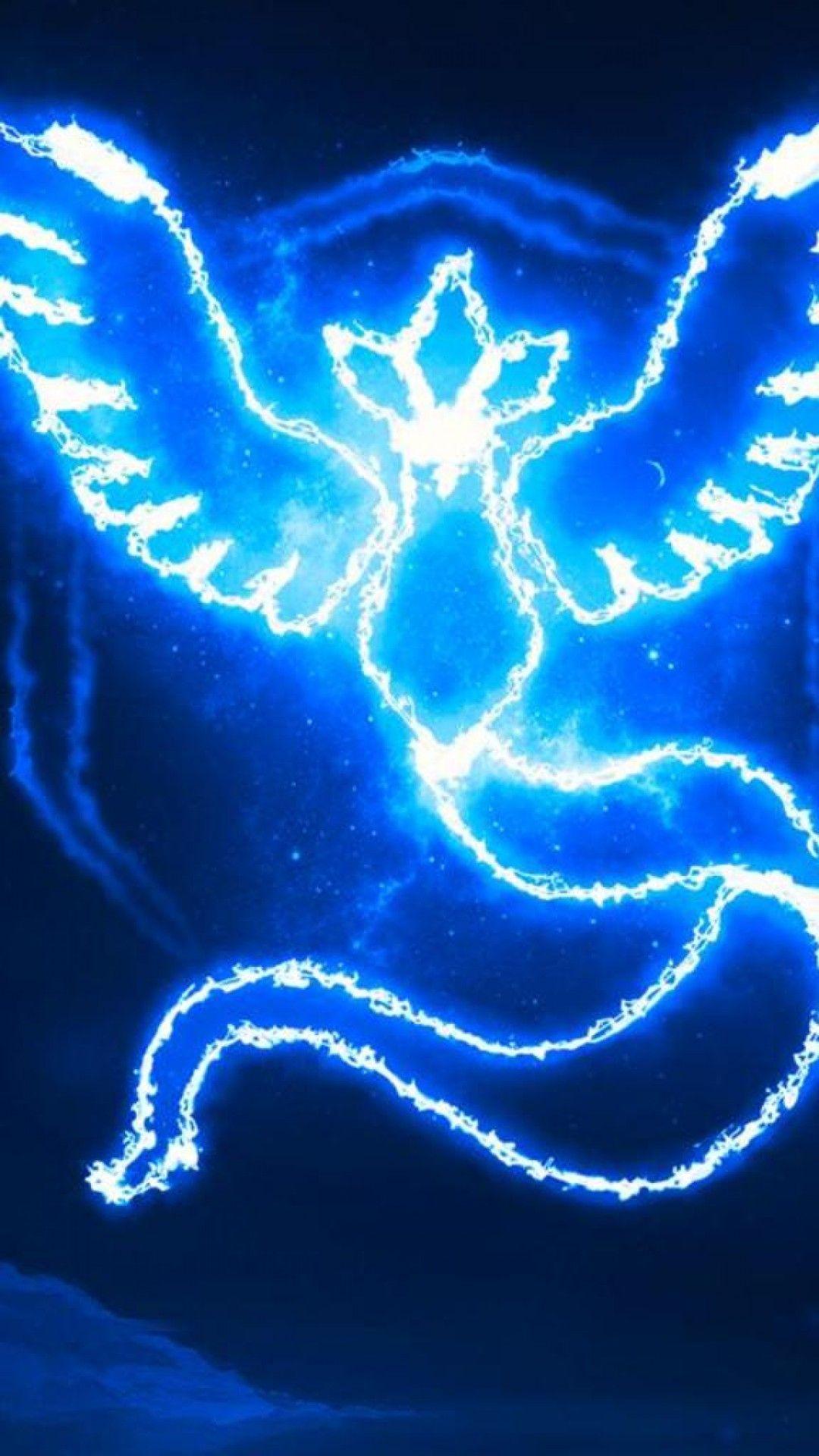 1080x1920 Wallpaper Pokemon Go, Team Mystic, logo, Games