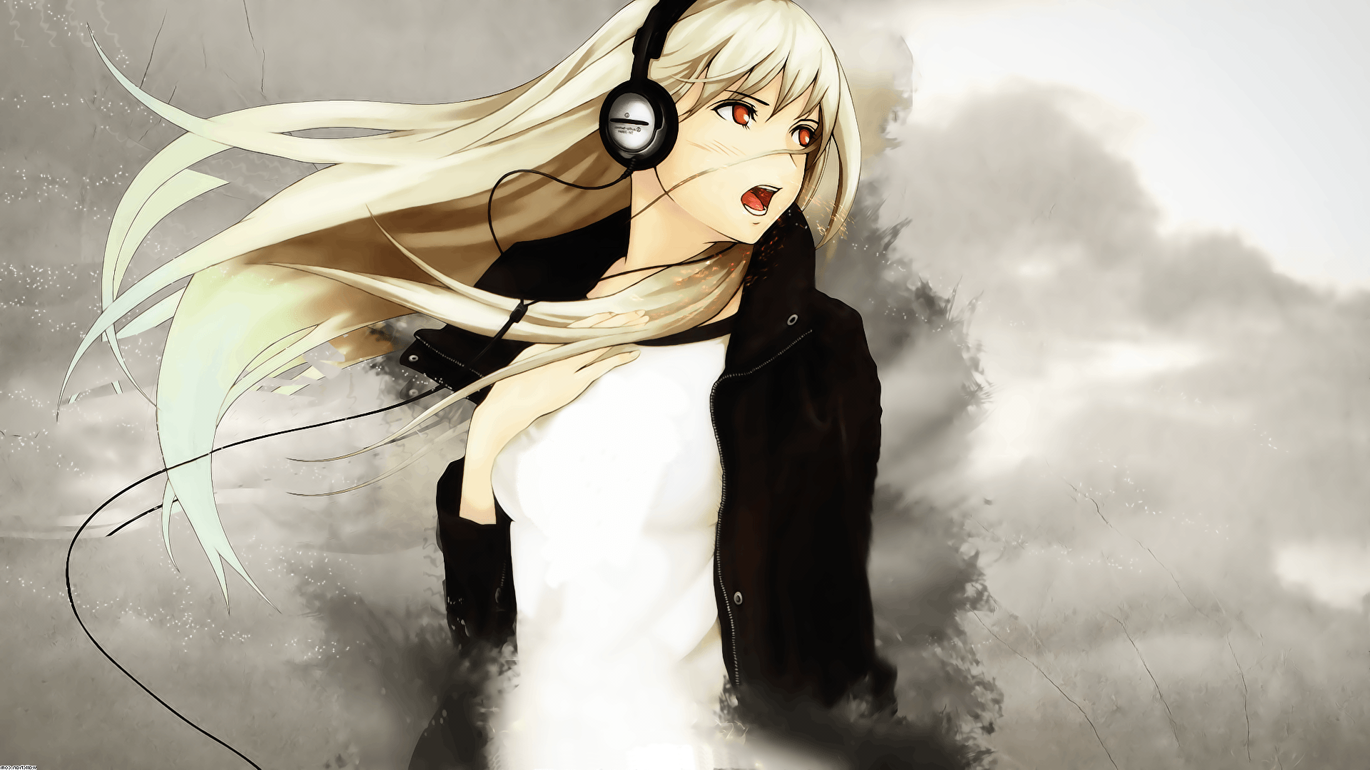 1920x1080 HD wallpaper music girl