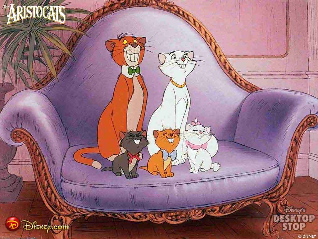 1024x768 Free download The Aristocats Movies Wallpaper 609165