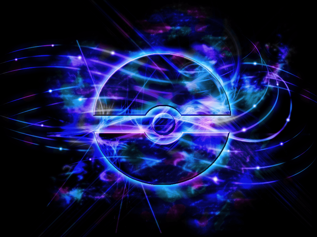 1024x768 Pokeball Background