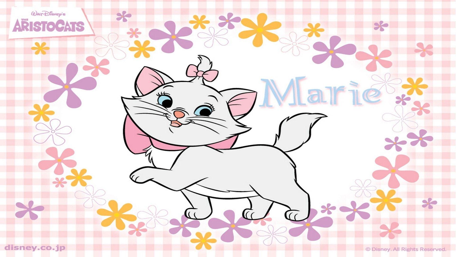 1920x1080 Marie Aristocats Wallpaper