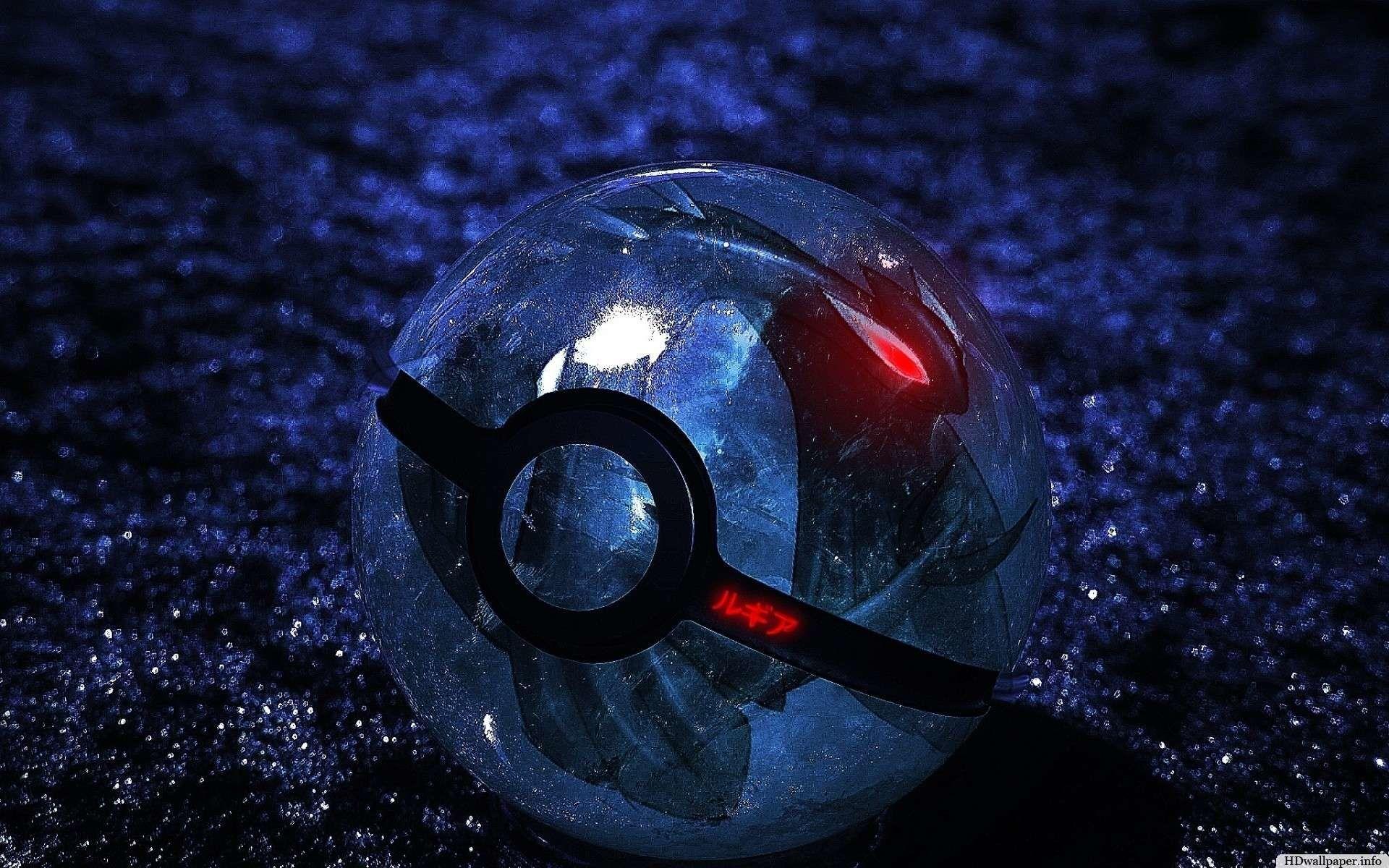 1920x1200 HD Pokeball Wallpaper
