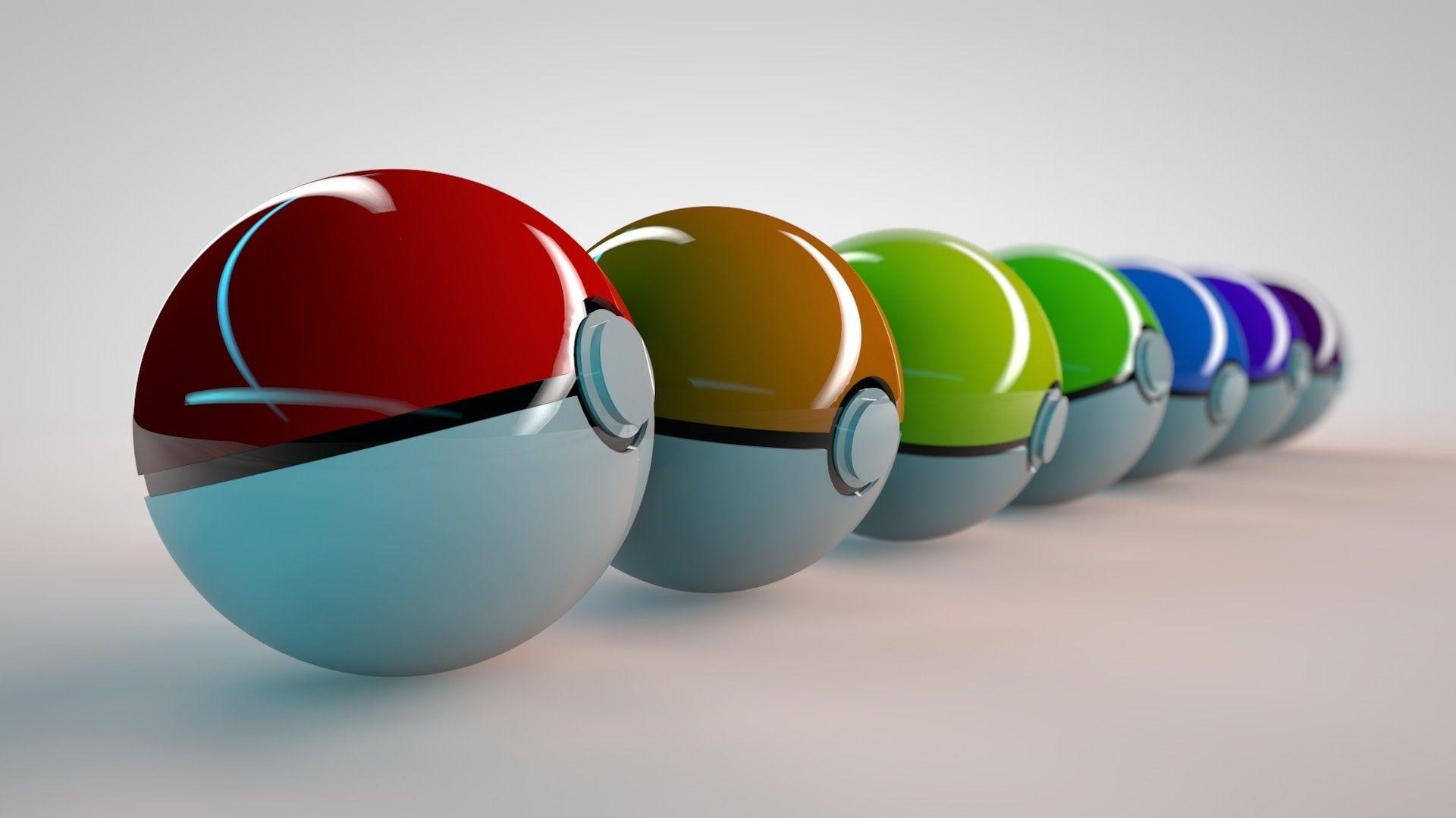1920x1080 Pokemon in Pokeball Wallpaper