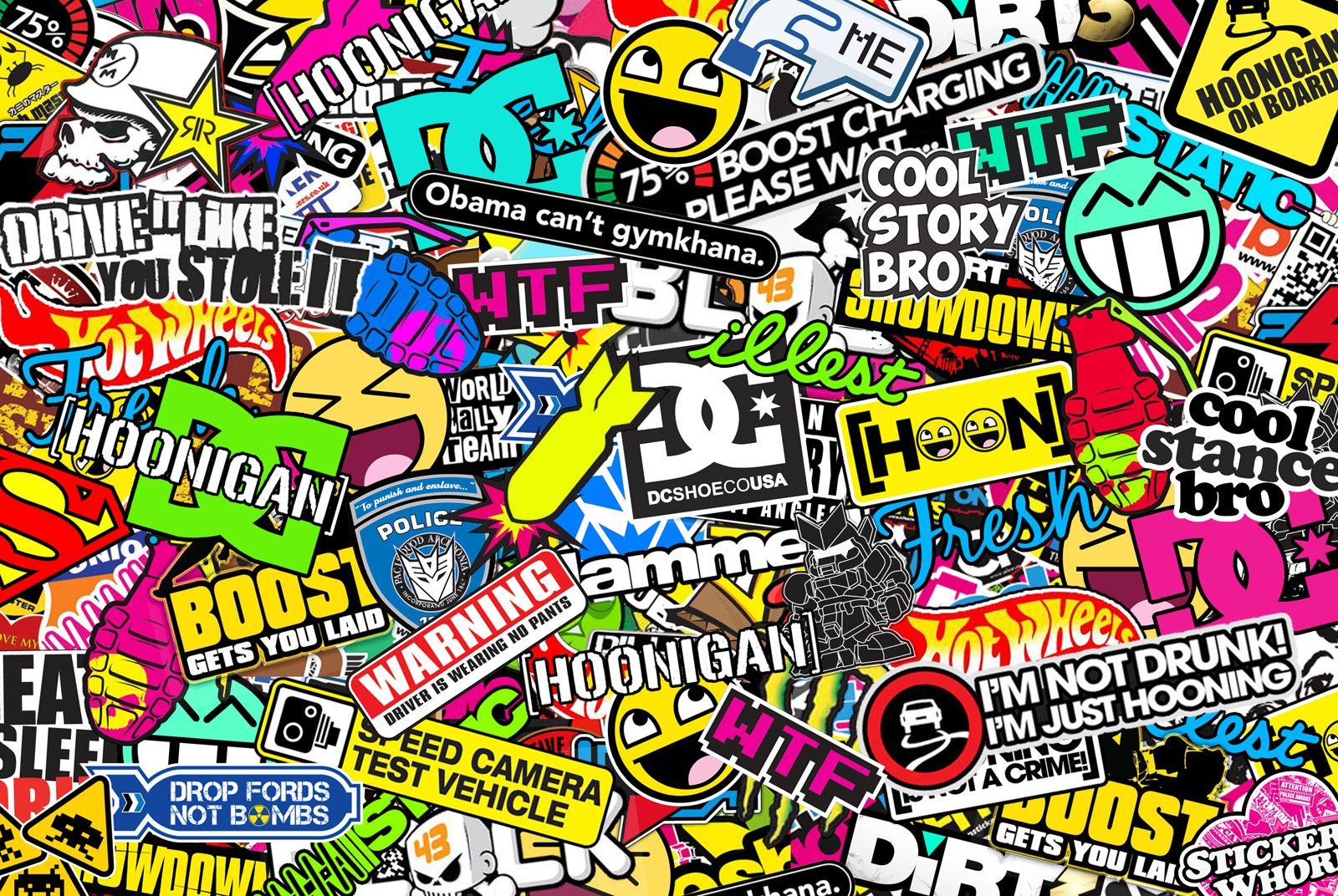Sticker Bomb Wallpapers - Top Free Sticker Bomb Backgrounds