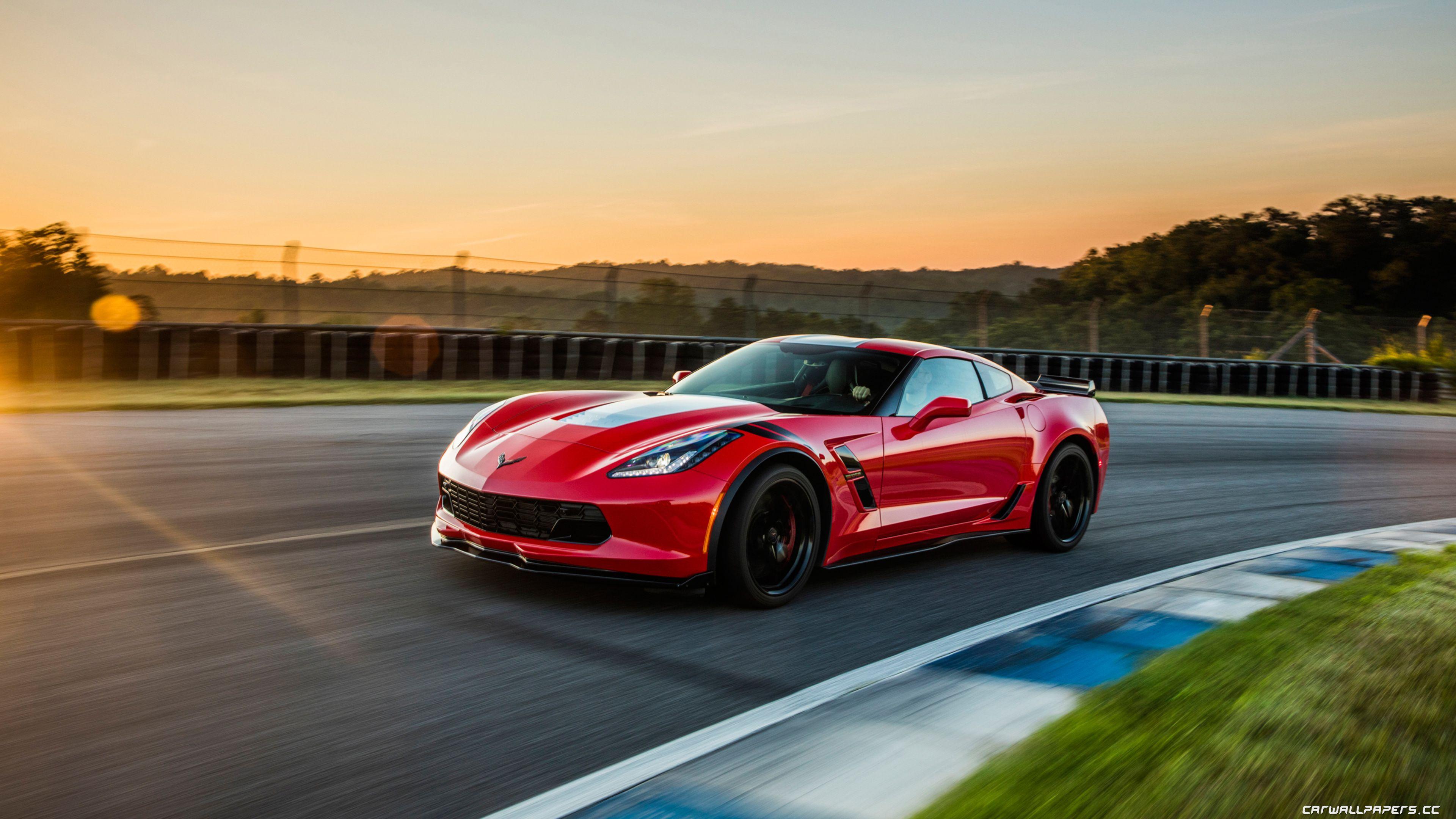 3840x2160 Cars desktop wallpaper Chevrolet Corvette Grand Sport
