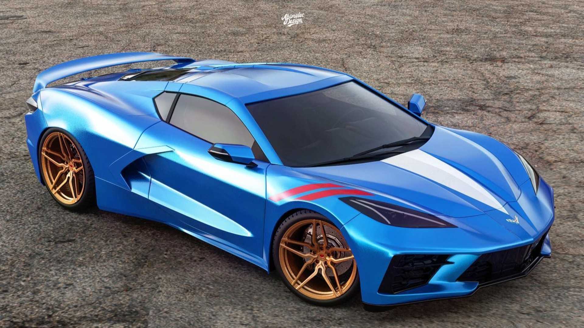 1920x1080 Chevrolet Corvette Grand Sport Looks Racy In Fan Rendering