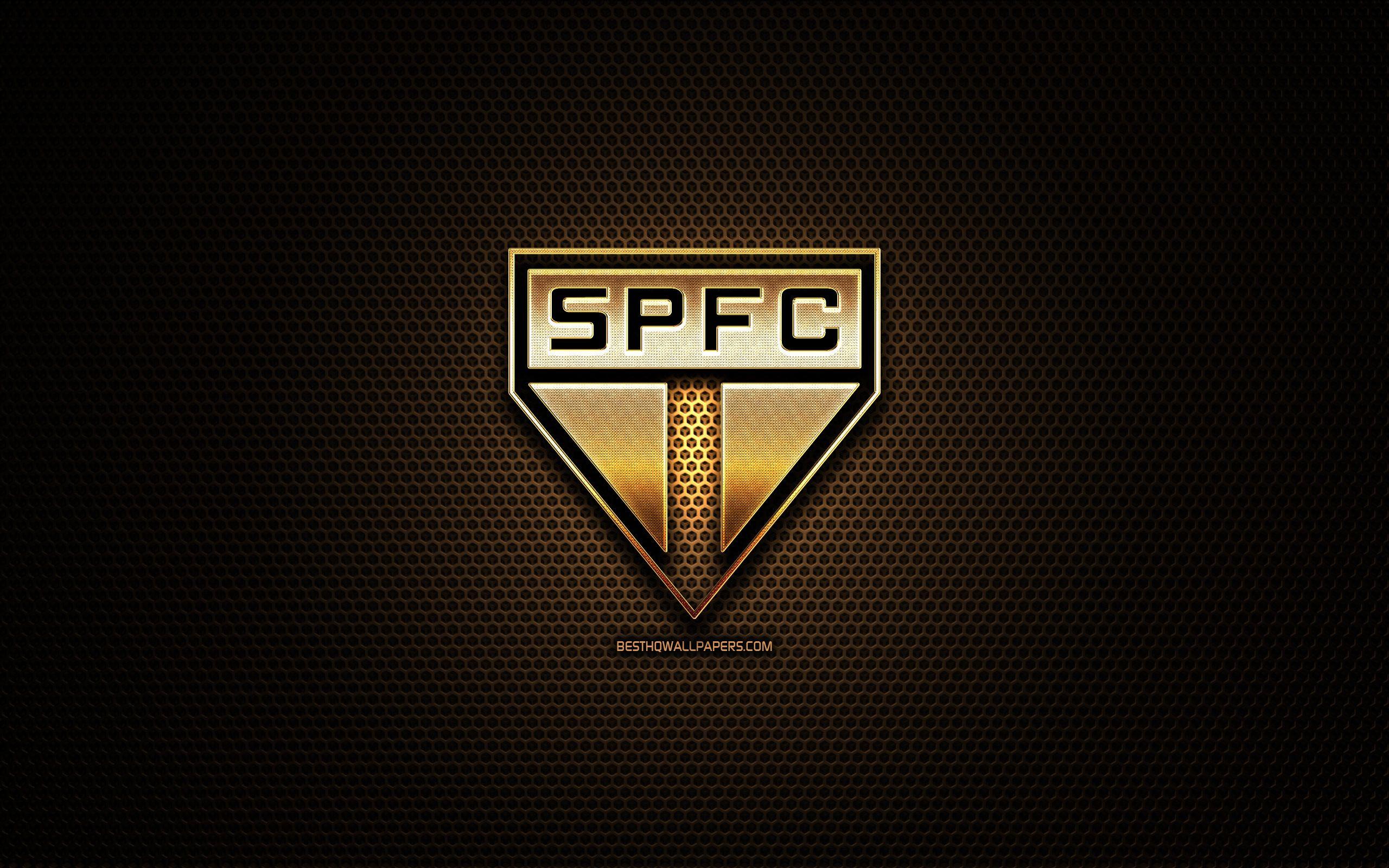 2560x1600 Tải xuống hình nền Sao Paulo FC, logo lấp lánh, Seria A
