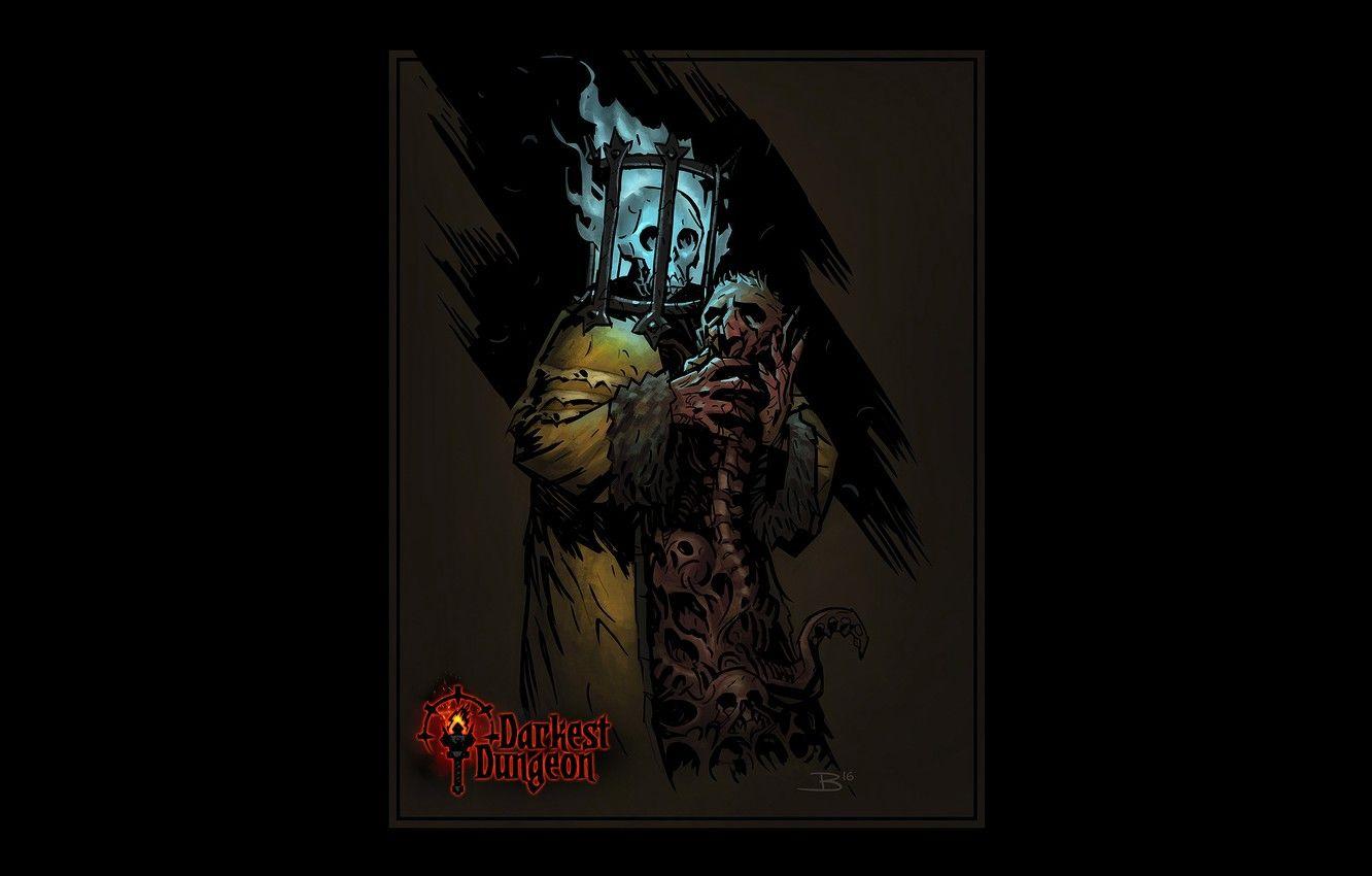 1332x850 Wallpaper Collector, darkest dungeon, Backer image for desktop