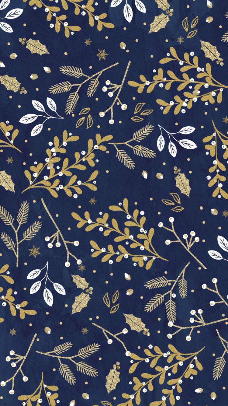 750x1334 Free Holiday iPhone Wallpaper