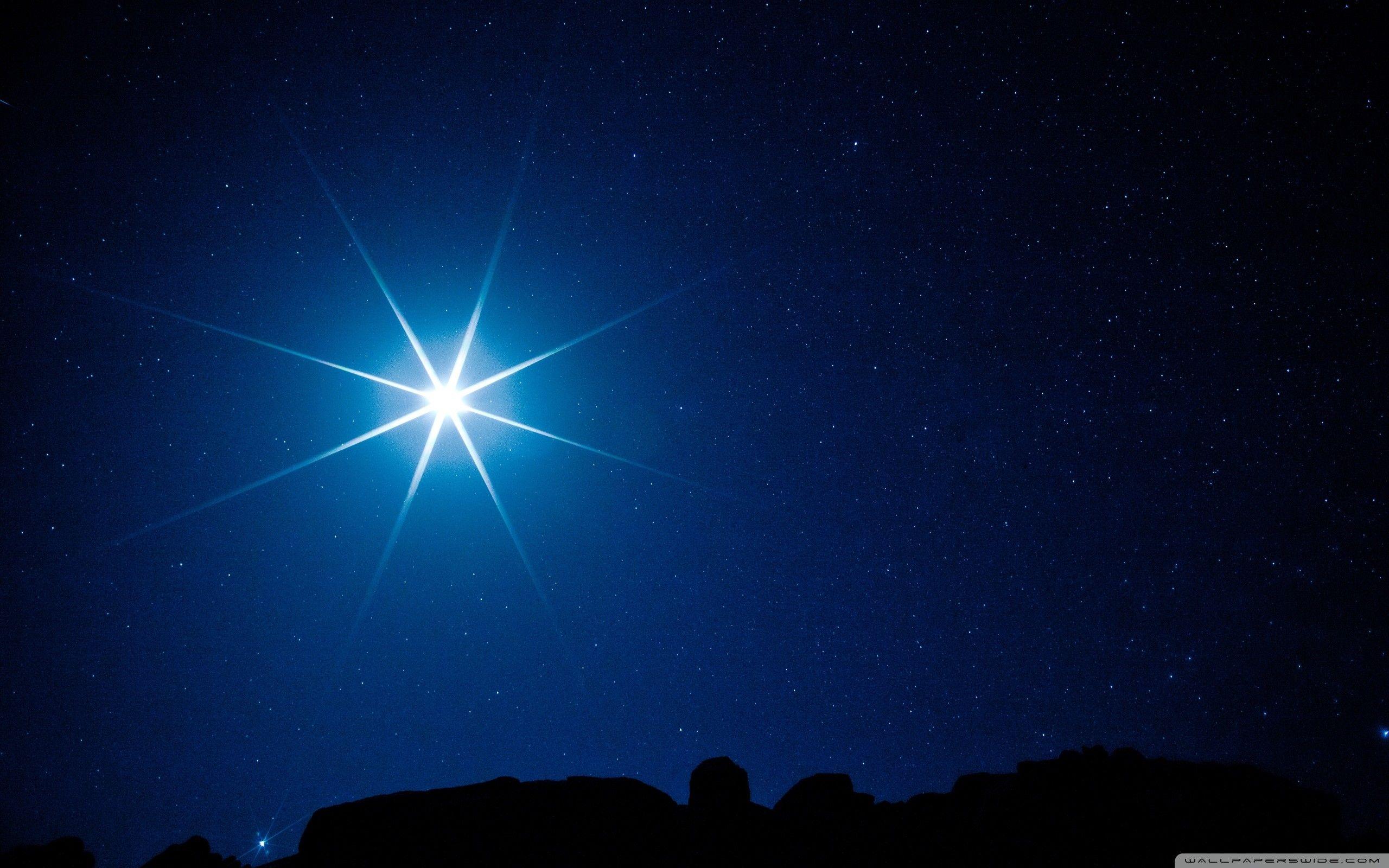 2560x1600 Moon and Stars Desktop Wallpaper