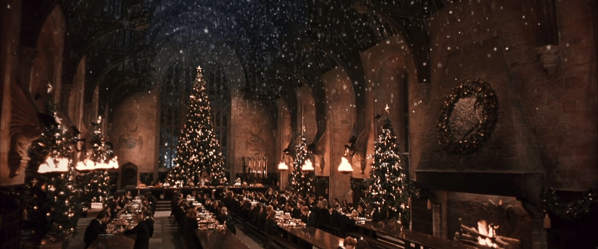 Christmas at Hogwarts Harry Potter Wallpapers - Top Free Christmas at