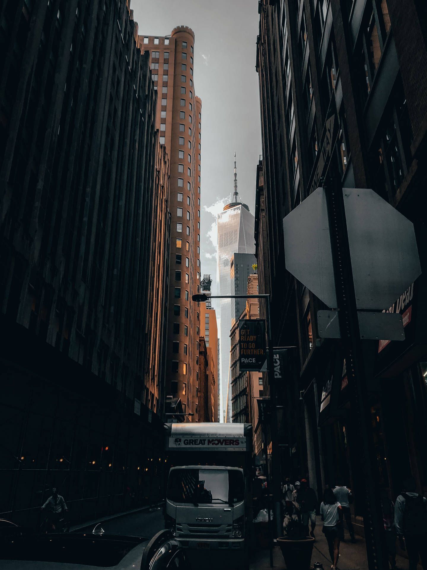 1440x1920 Alley Between Buildings In New York