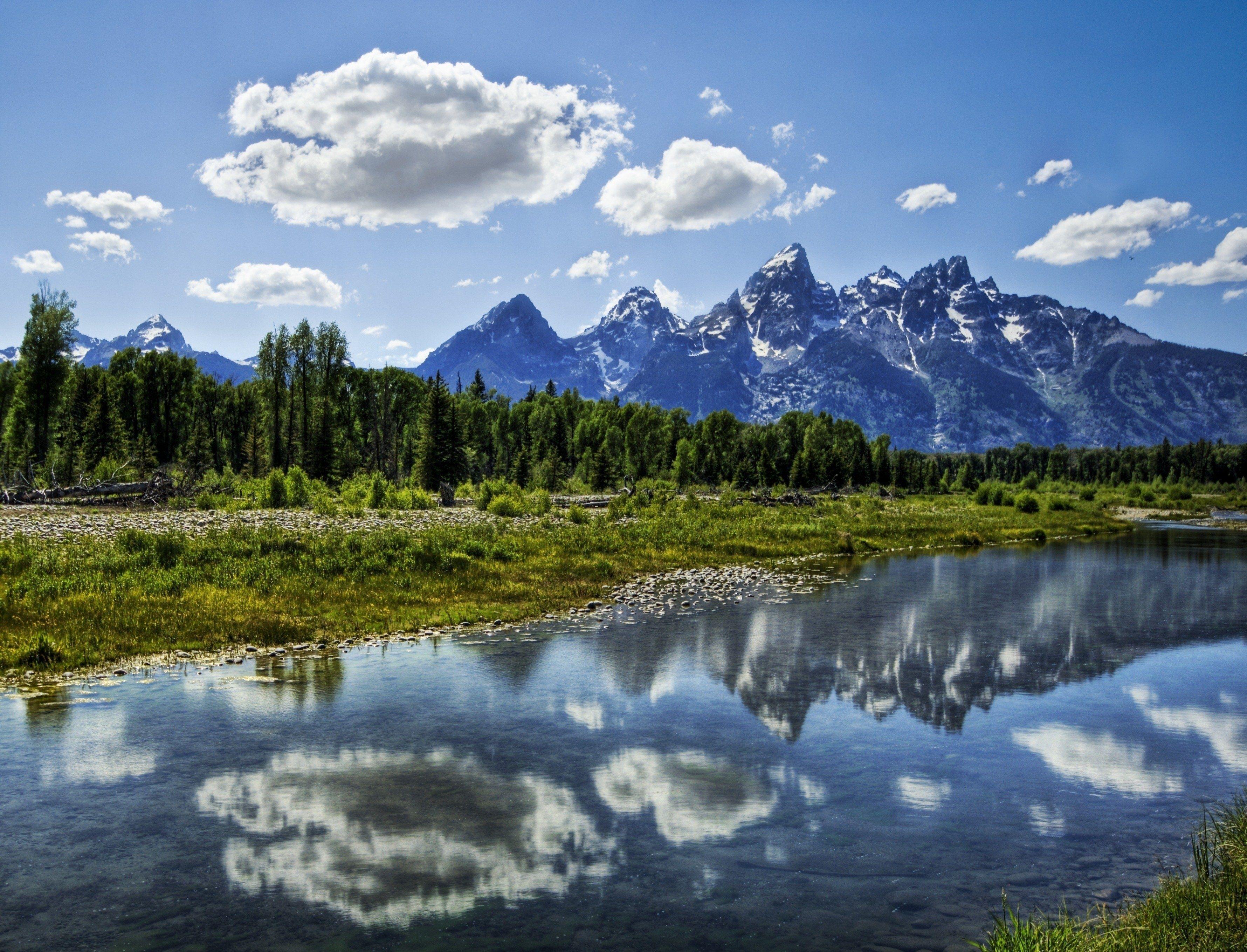 Mountains in Grand Teton National Park Wallpaper 4k Ultra HD ID10609