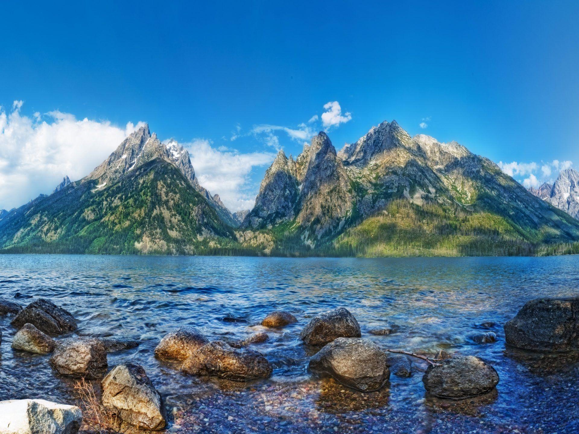1920x1440 Jenny Lake Lake in Wyoming Grand Teton National Park HD