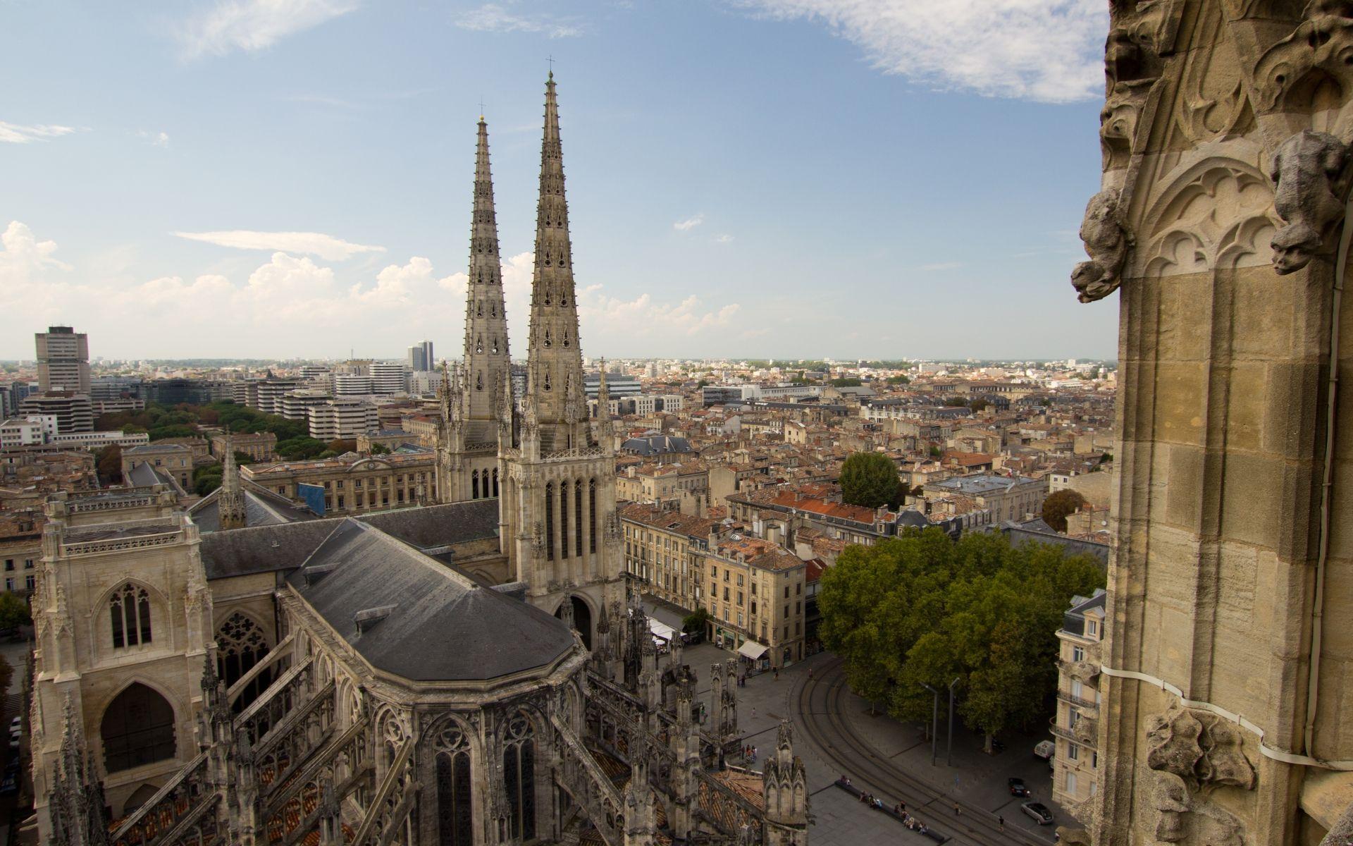 1920x1200 Bordeaux Cathedral HD Wallpaper. Background Image