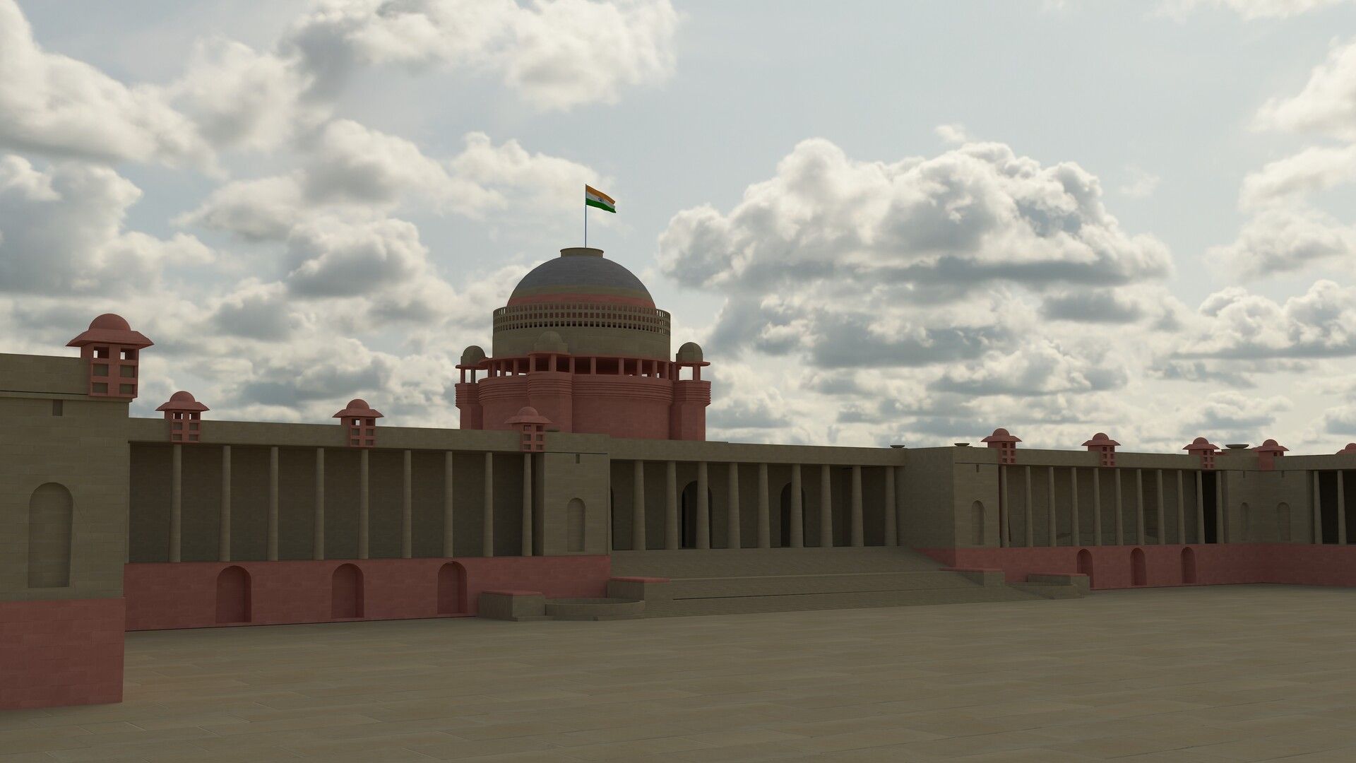 1920x1080 Rashtrapati bhawan