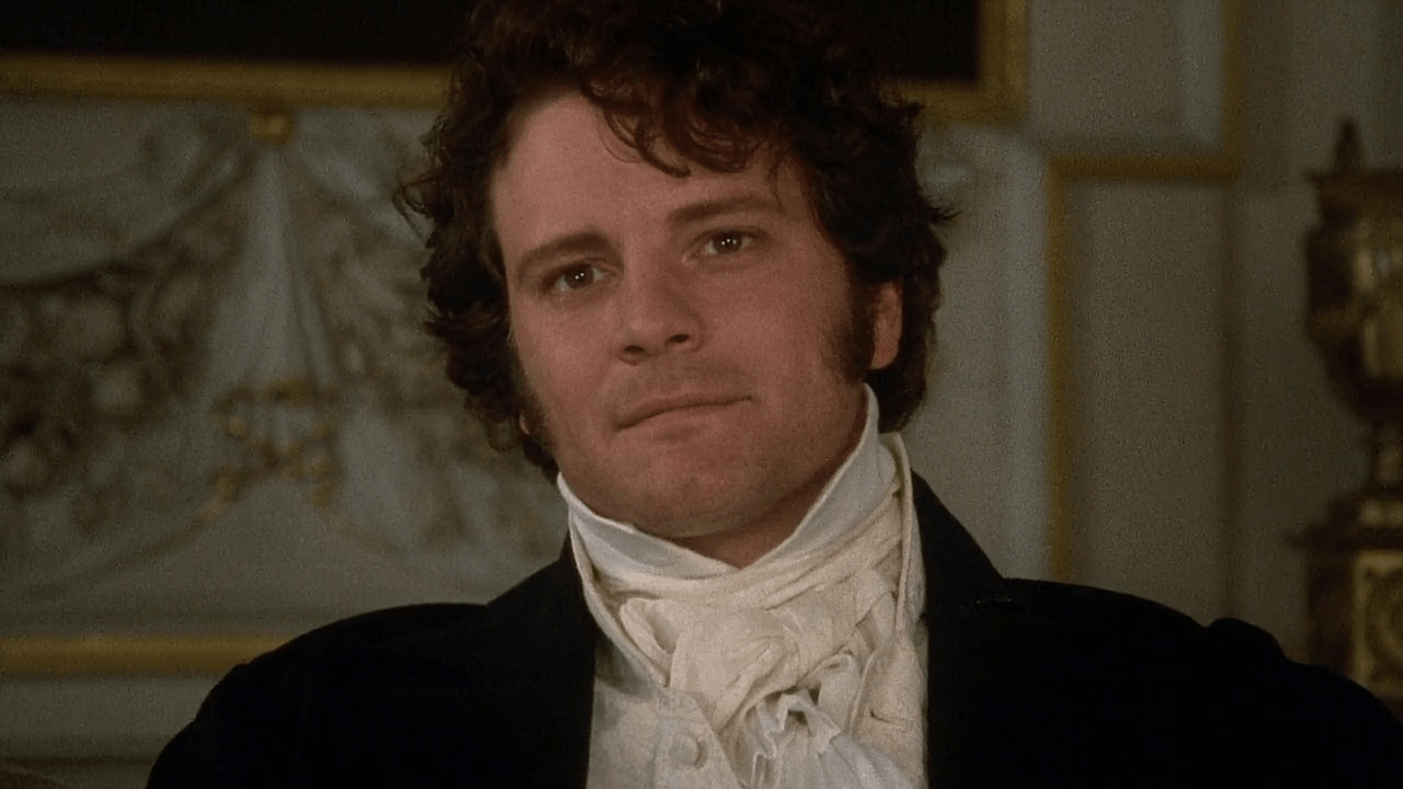 1280x720 Mr. Darcy's besotted look at Lizzy. You