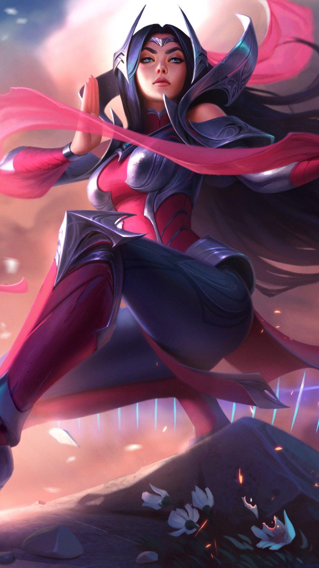 1080x1920 Wallpaper Irelia, League of Legends, Artwork, 4K, Creative
