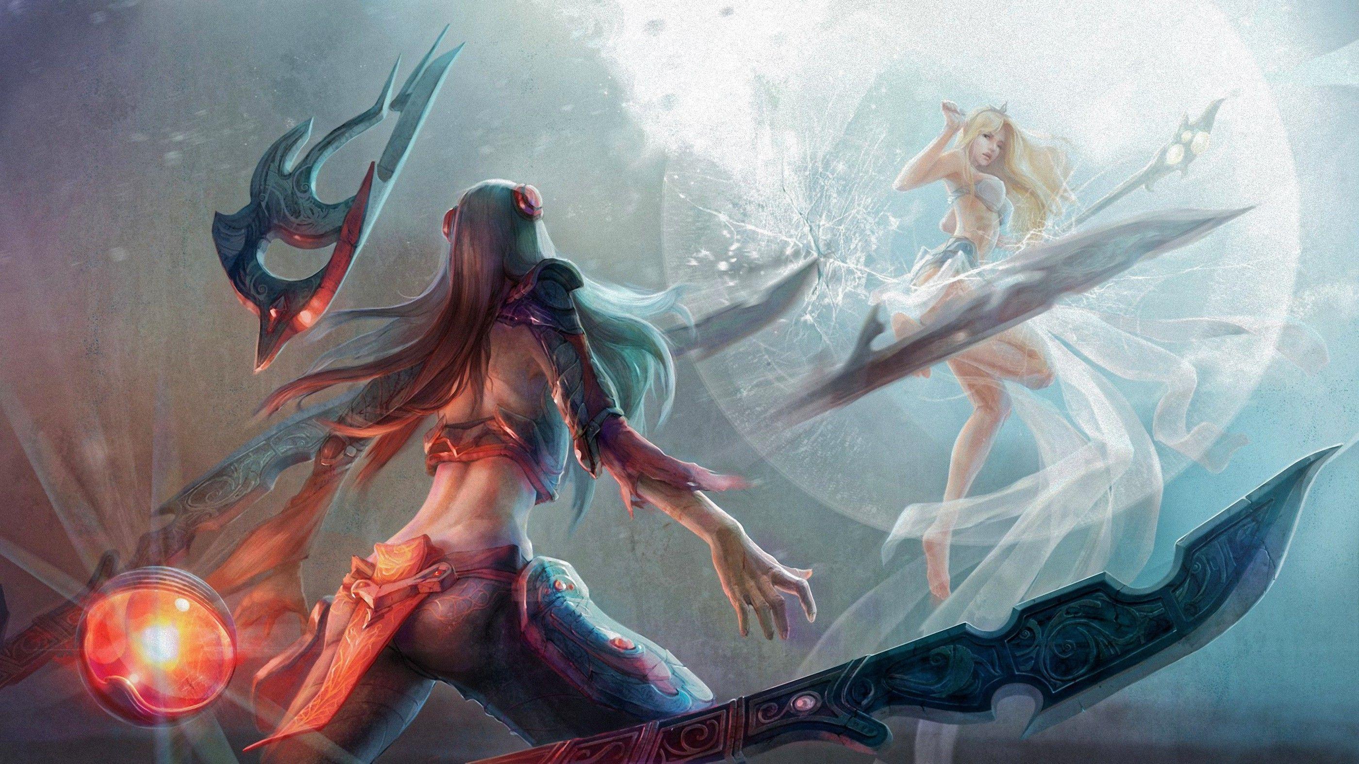 2800x1575 Irelia Wallpaper HD / Desktop and Mobile Background