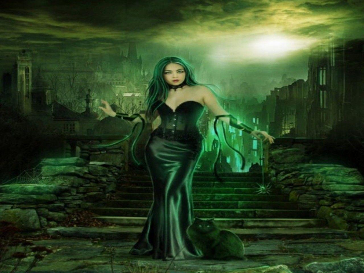 1280x960 Emerald Lady Wallpaper and Background Imagex960