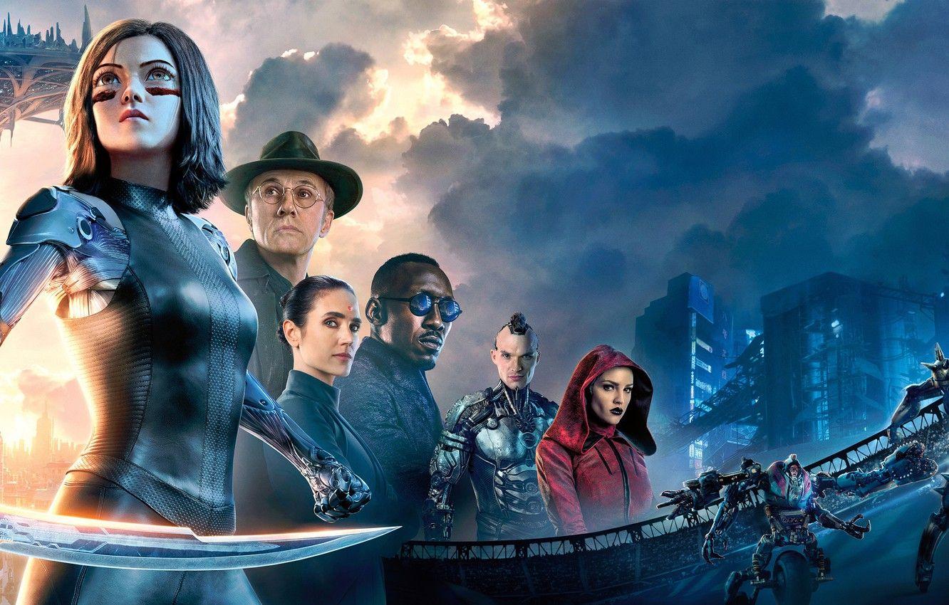 1332x850 Wallpaper fiction, collage, poster, characters, Christoph