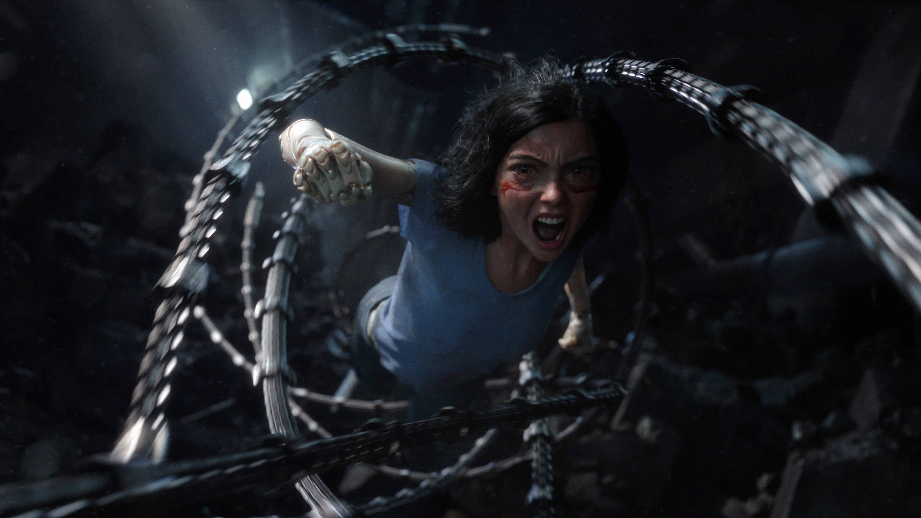 3840x2160 Alita: Battle Angel Rosa Salazar 4K