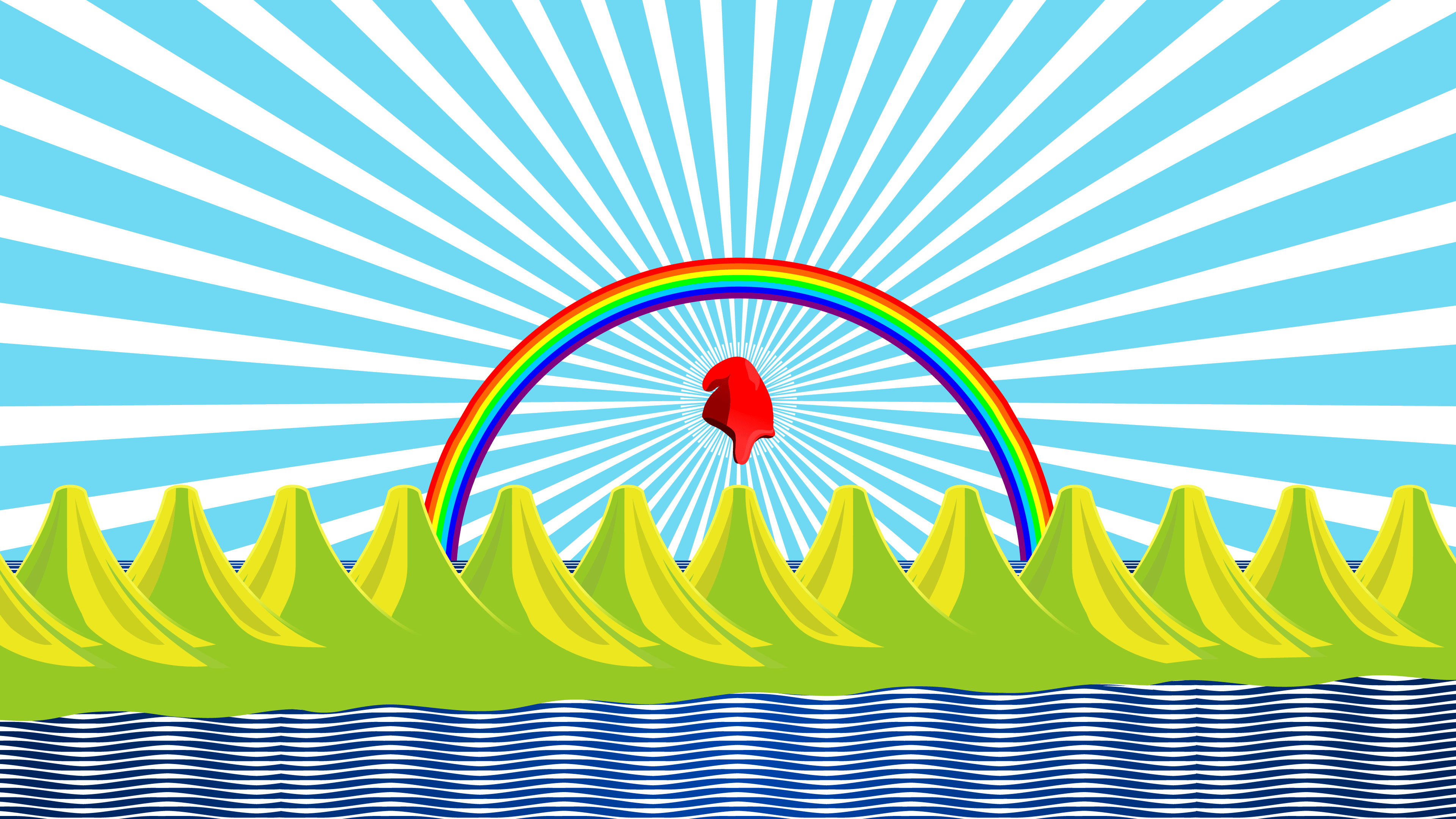 3840x2160 Oci Made A Wallpaper Based On The Current Flag Of Nicaragua
